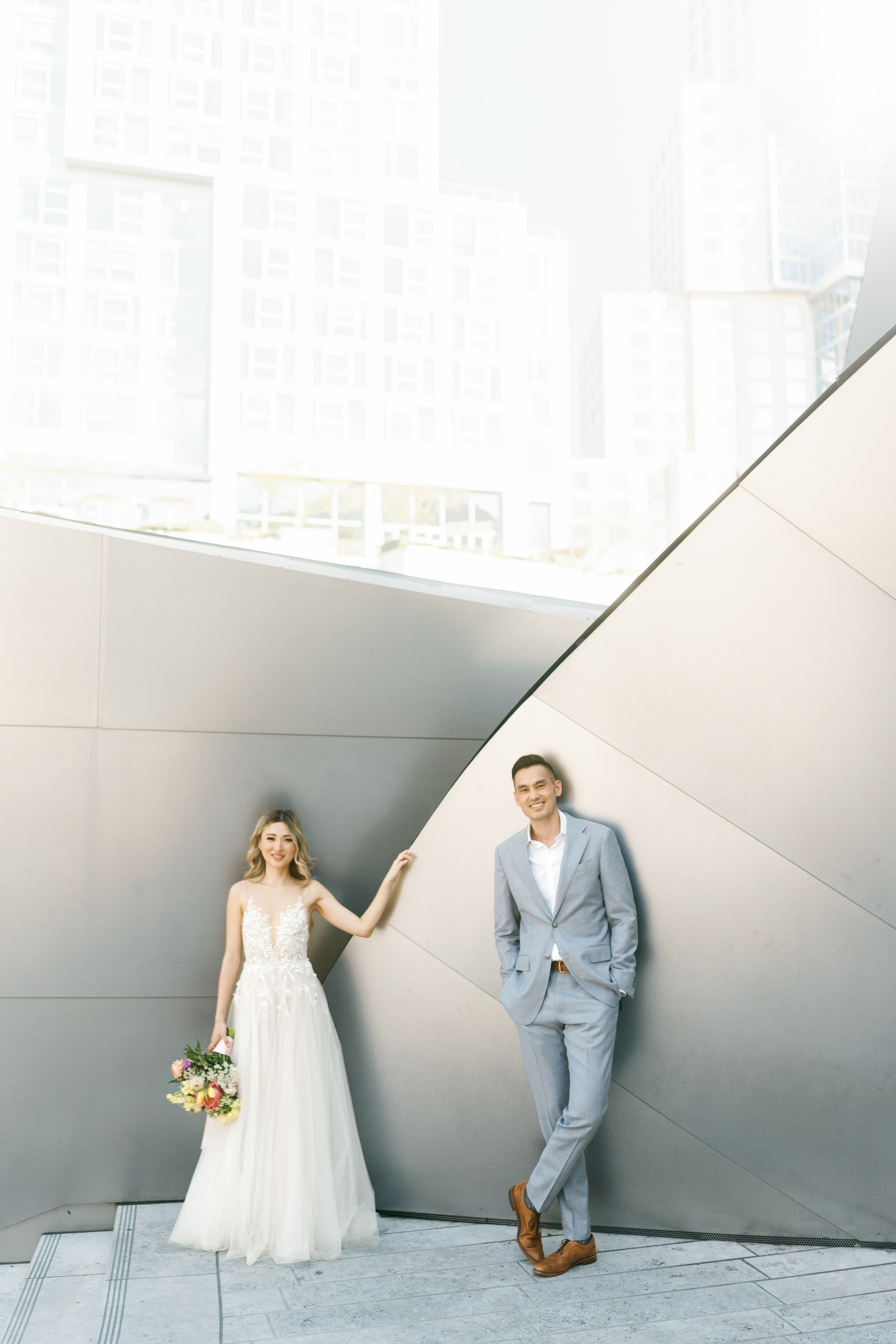 Wedding at Conrad Hotel Los Angeles. Wedding Photography & Videography Team in California, Los Angeles, San Francisco, San Diego and Travel