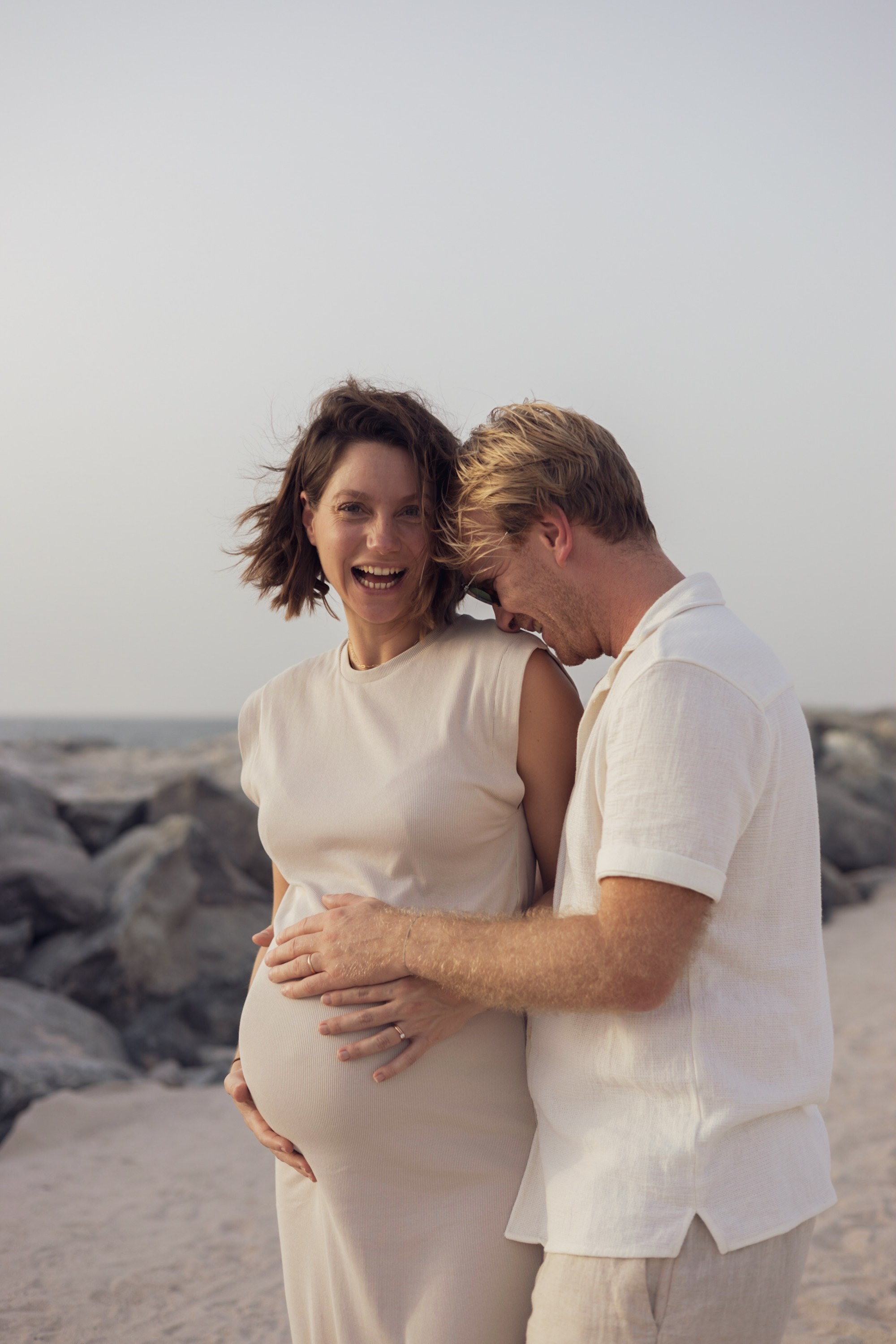 Maternity Session — Beach. Family Photographer in Dubai