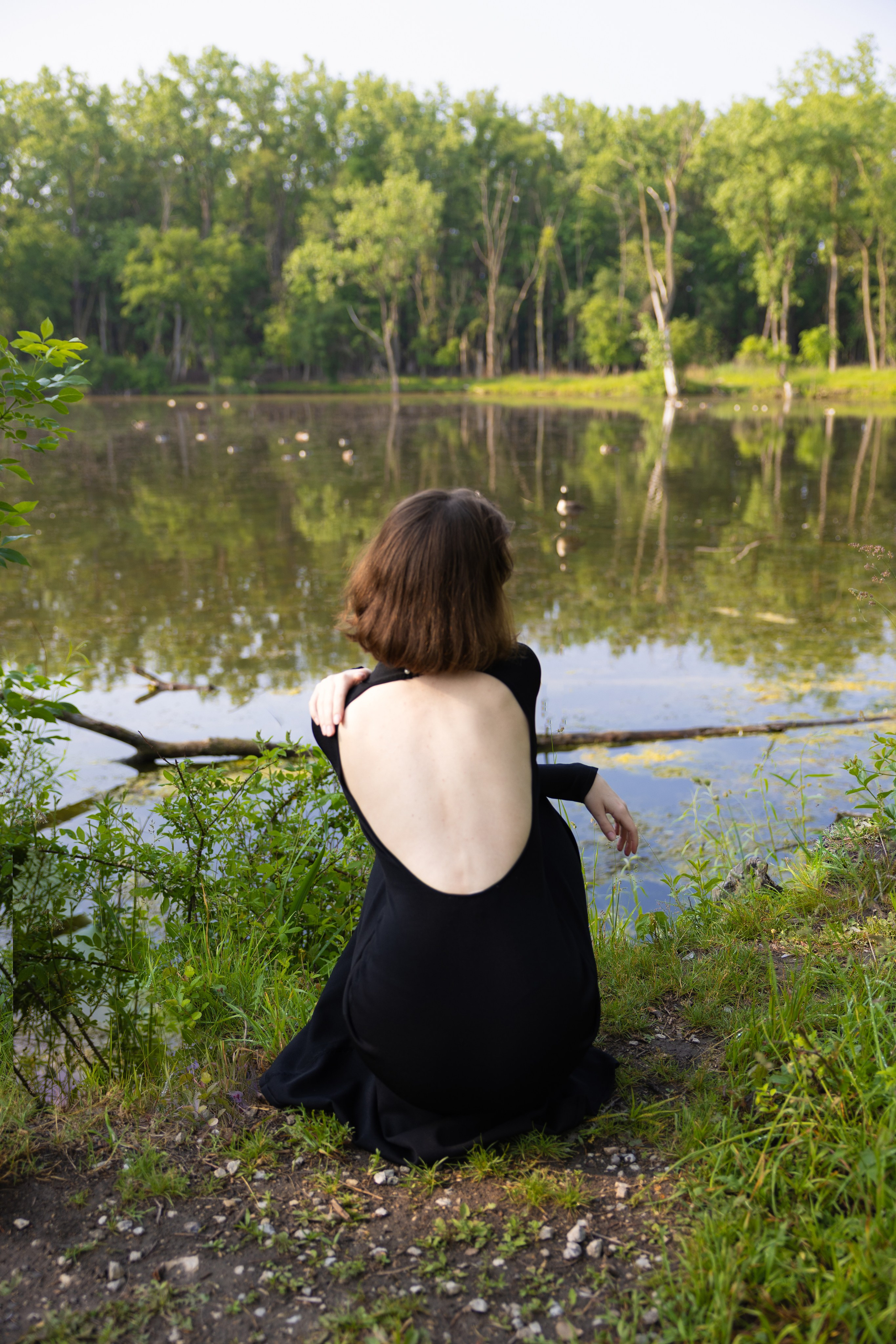 Morning lagoons for Anastasiya. Family Lifestyle Photography