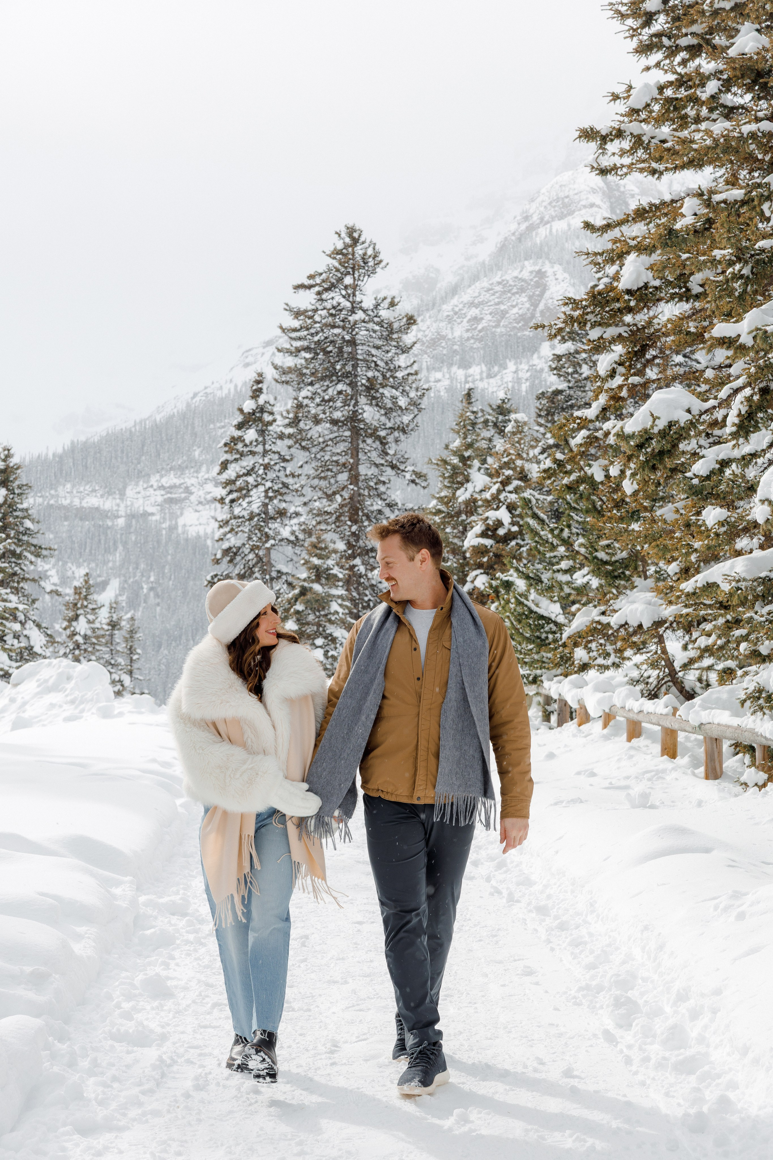 Lake Louise engagement session. Home