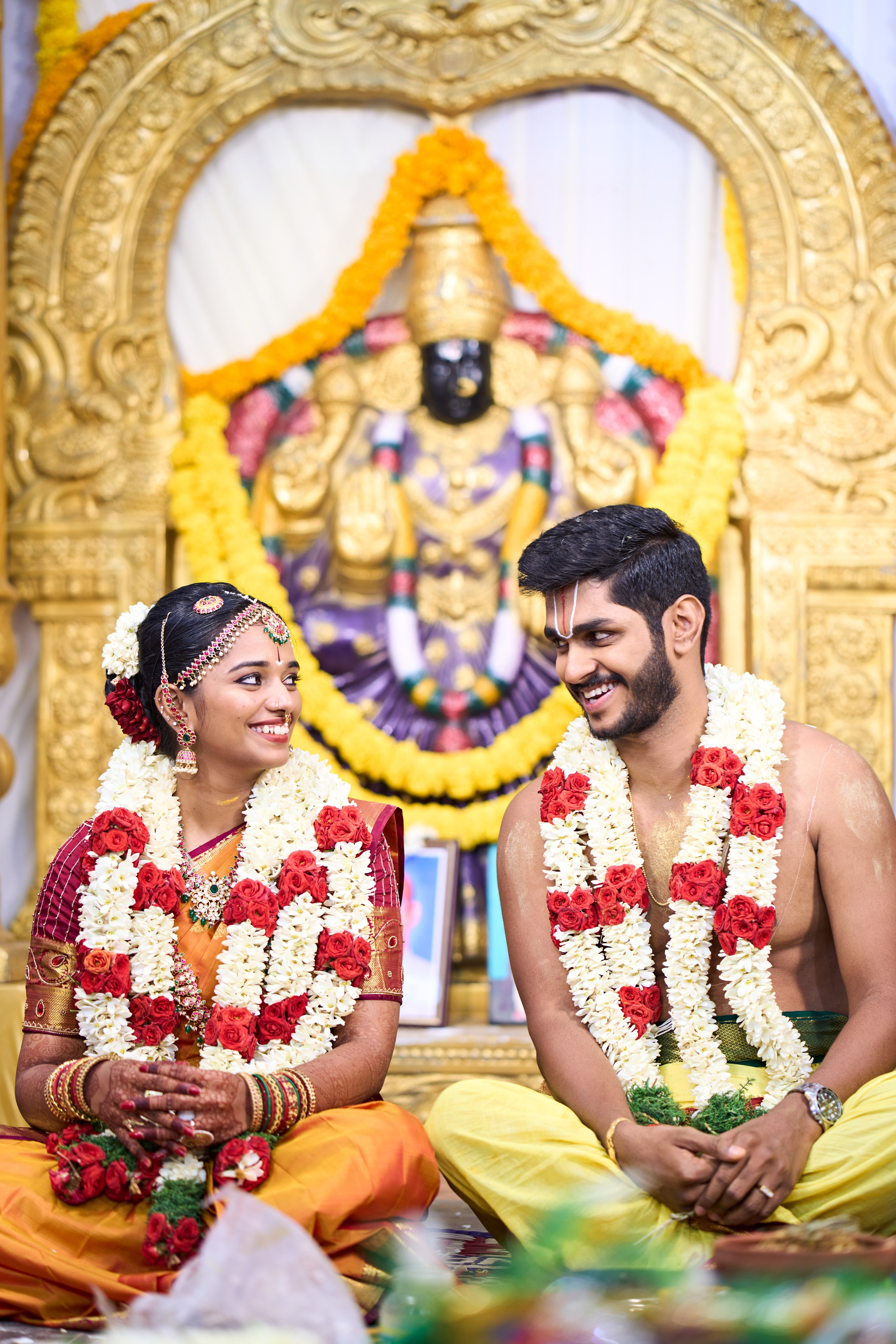 Ananya & Srihari. Menu