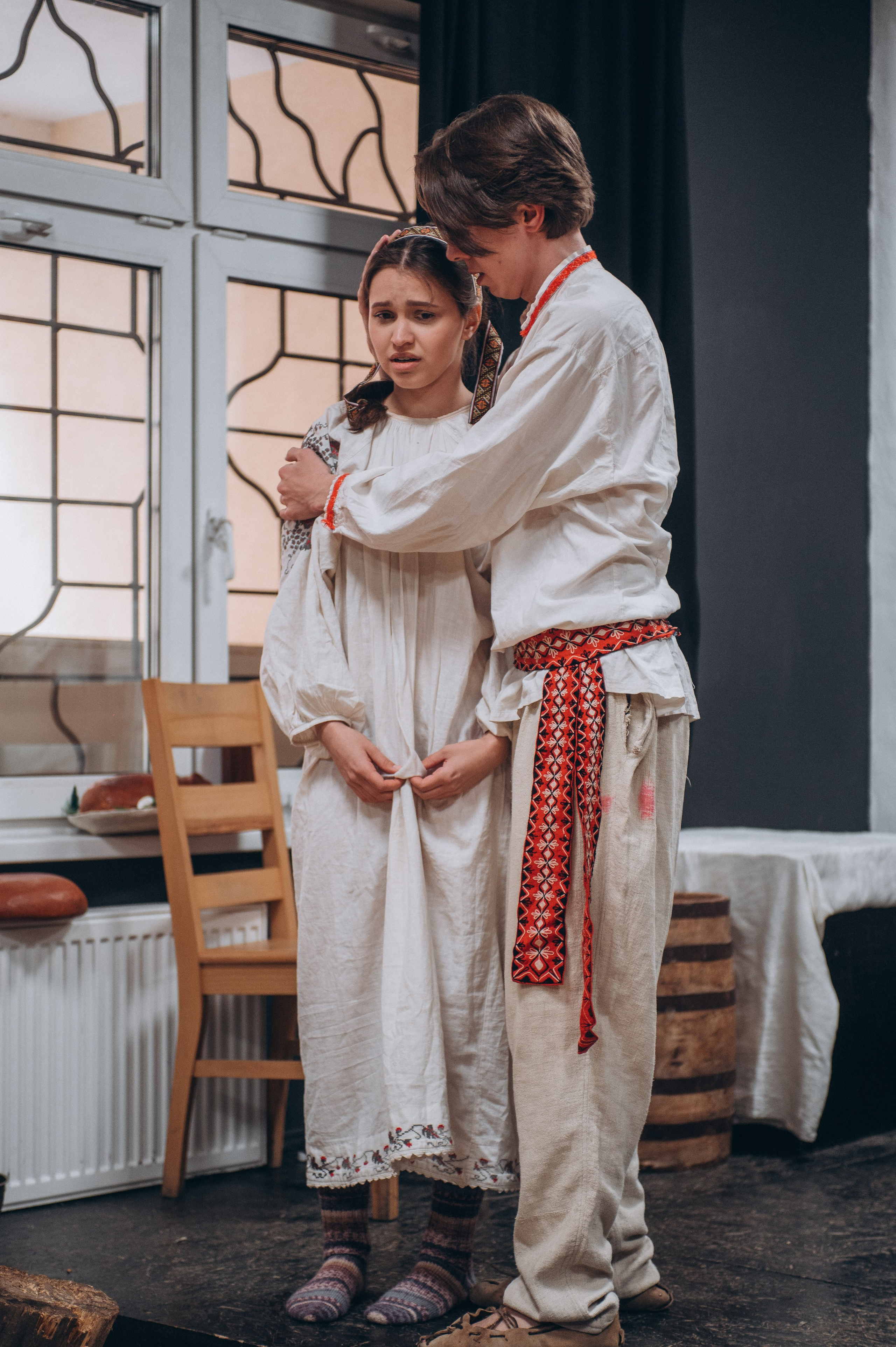 Вистава студентів Кайдашева сім’я. Фотограф Київ