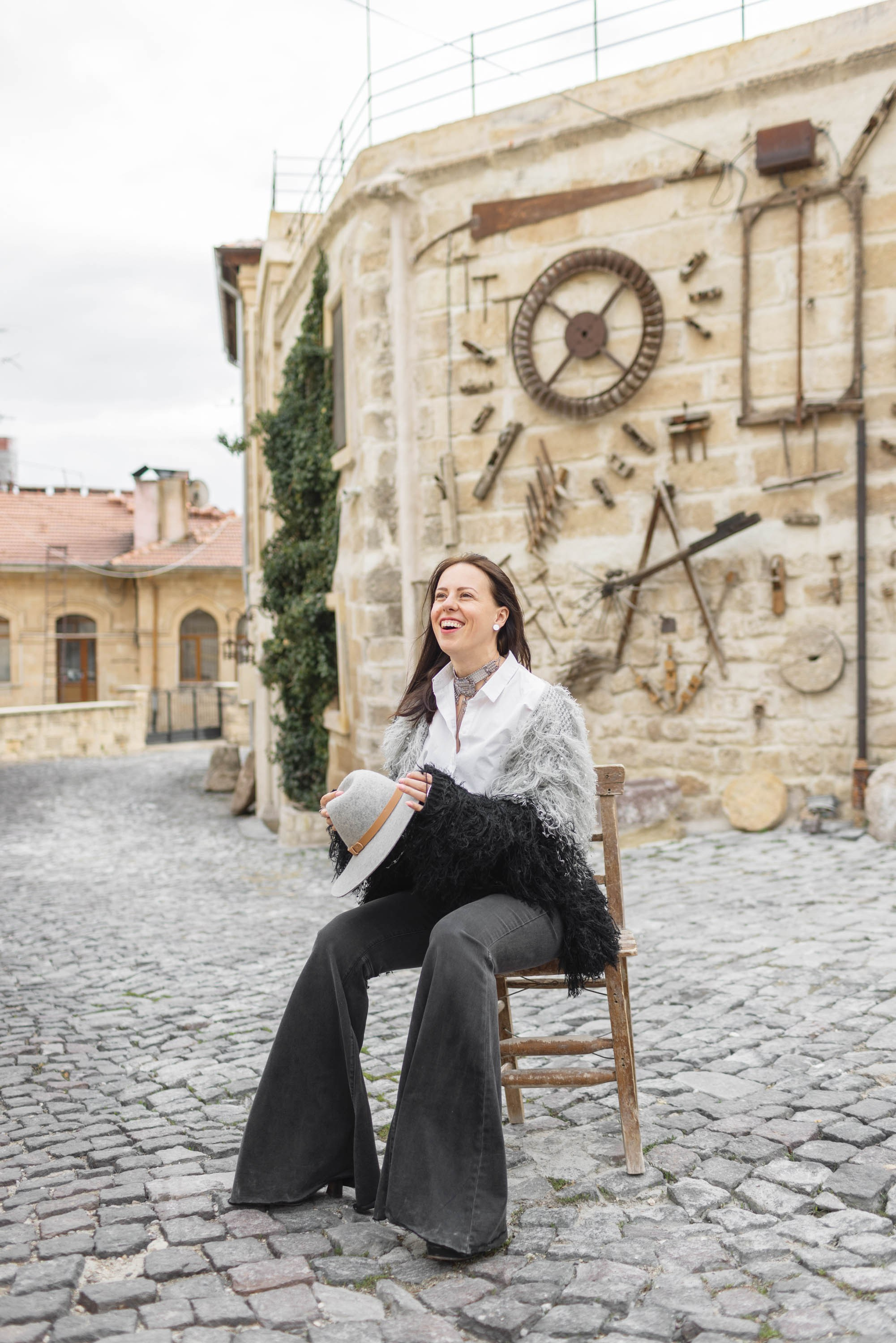 Stylish Photoshoot in the Charming Streets and Valleys of Cappadocia. Julia Ganch I Fashion Wedding Photography I Cappadocia Turkey