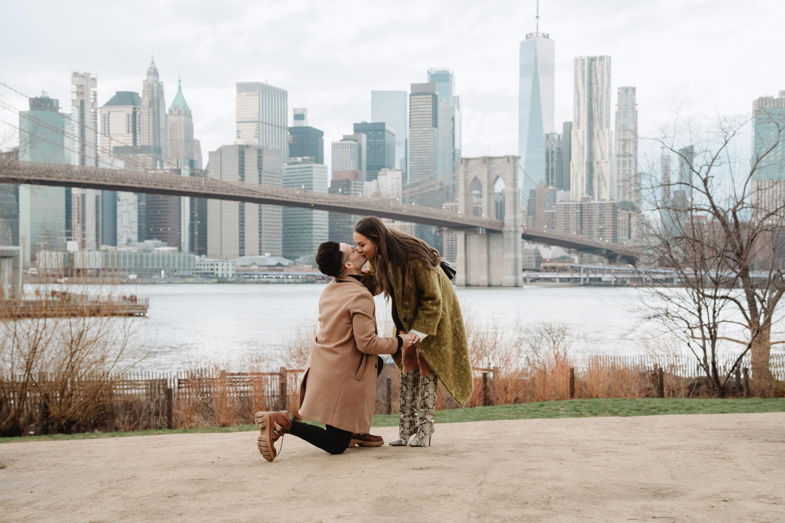 Castenzio&Brenna Proposal. Photographer in New York Faery By Mary