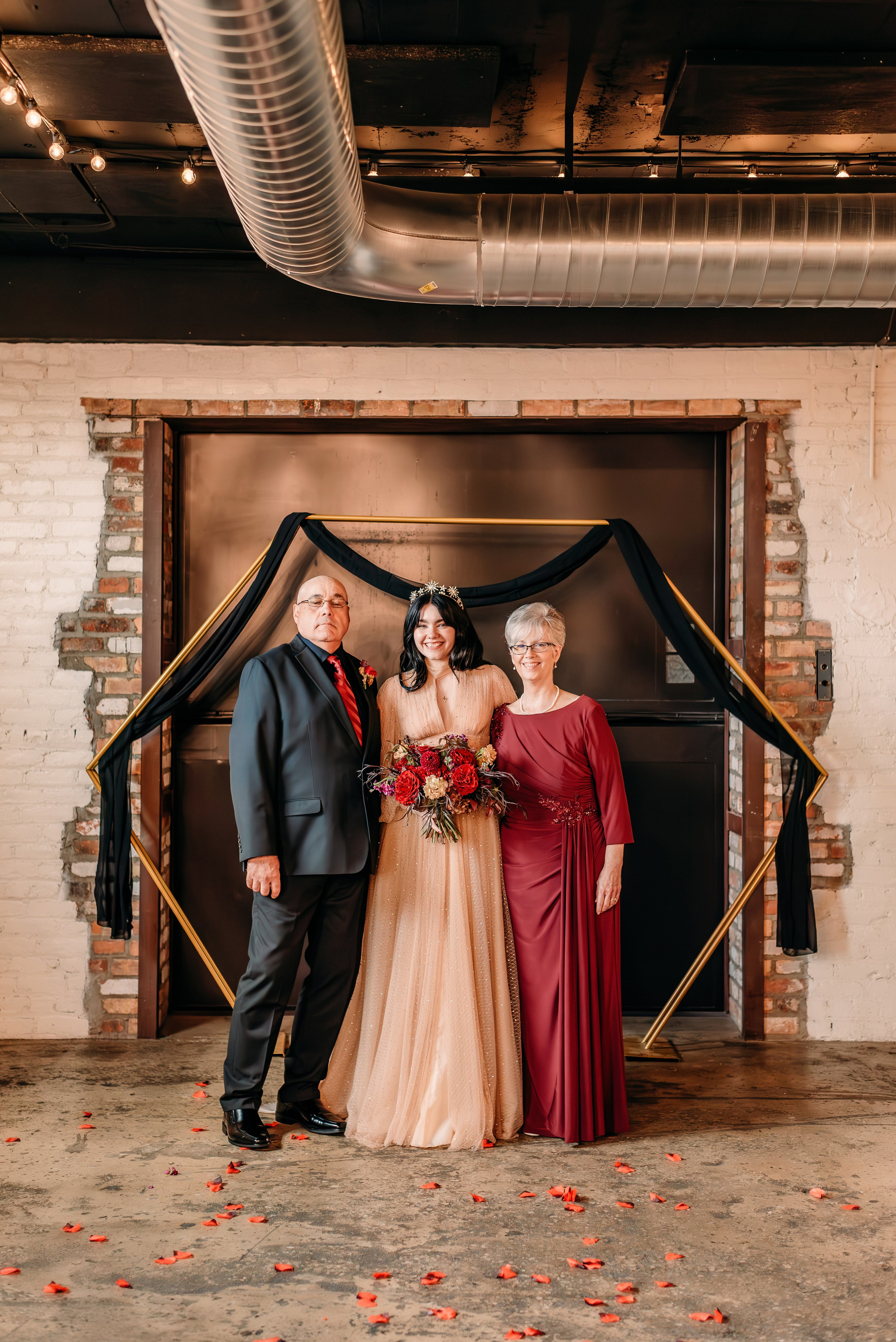 Bold & Dramatic Wedding at The Paper Mill on The Landing | Fort Wayne Wedding Photographer. Alexandria Danielle Photography | Fort Wayne & Indianapolis Wedding Photographer