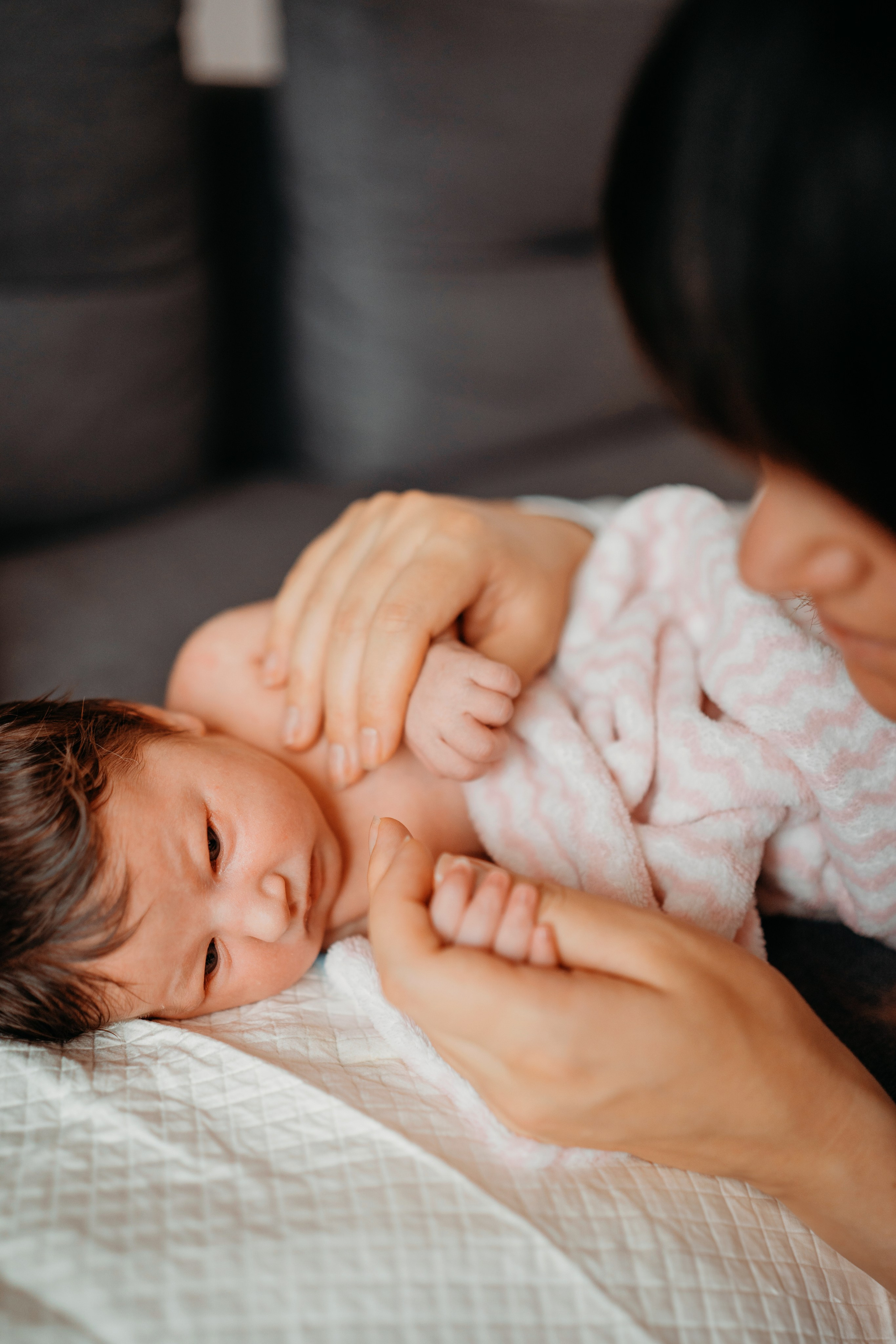 Оливия. Фотограф новорожденных и детей первого года Евгения Михалькевич