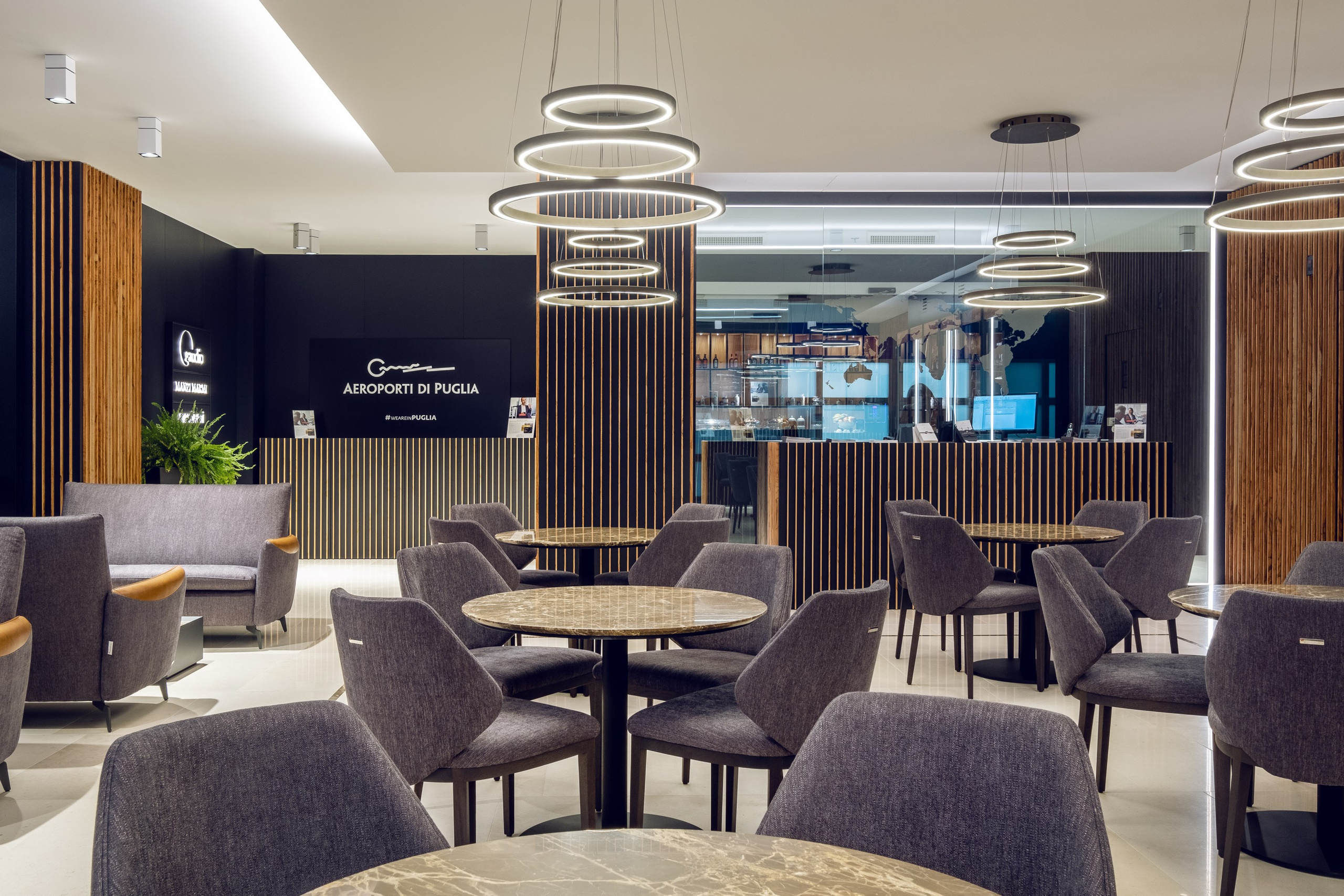 Vip Lounge of Bari Airport (Apulia)