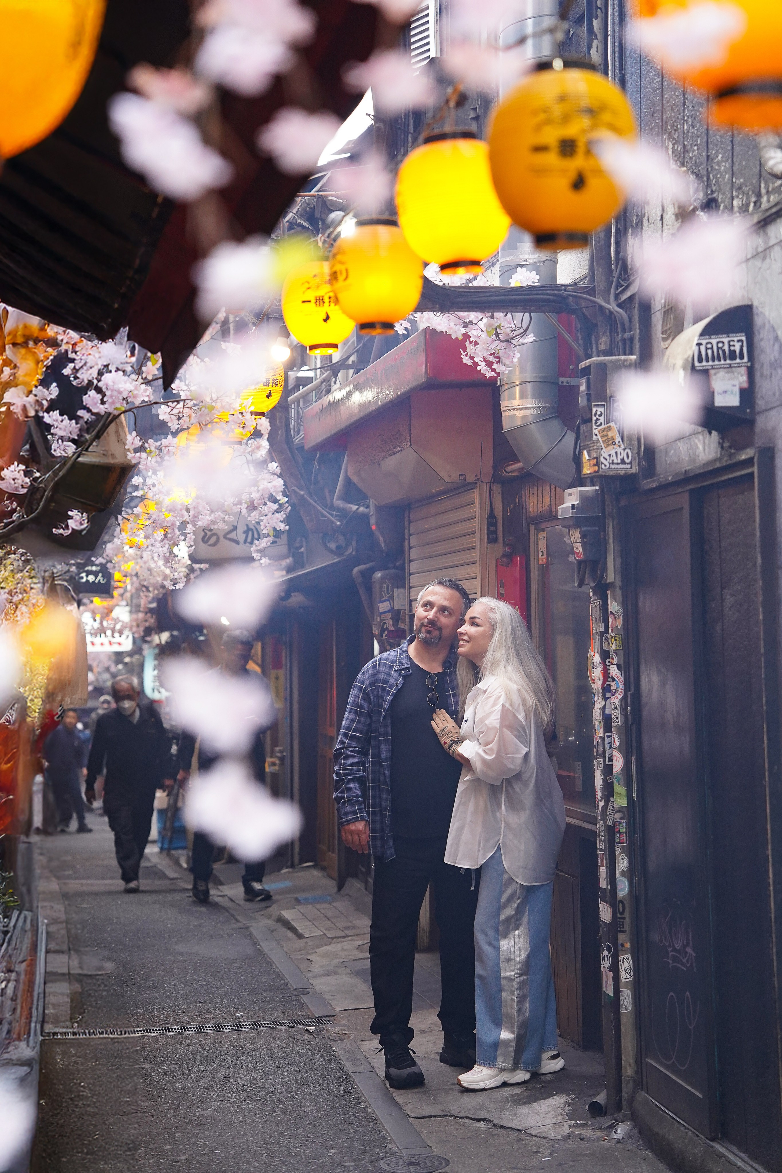 Парная съёмка в Шинжуку. Фотограф в Токио Япония