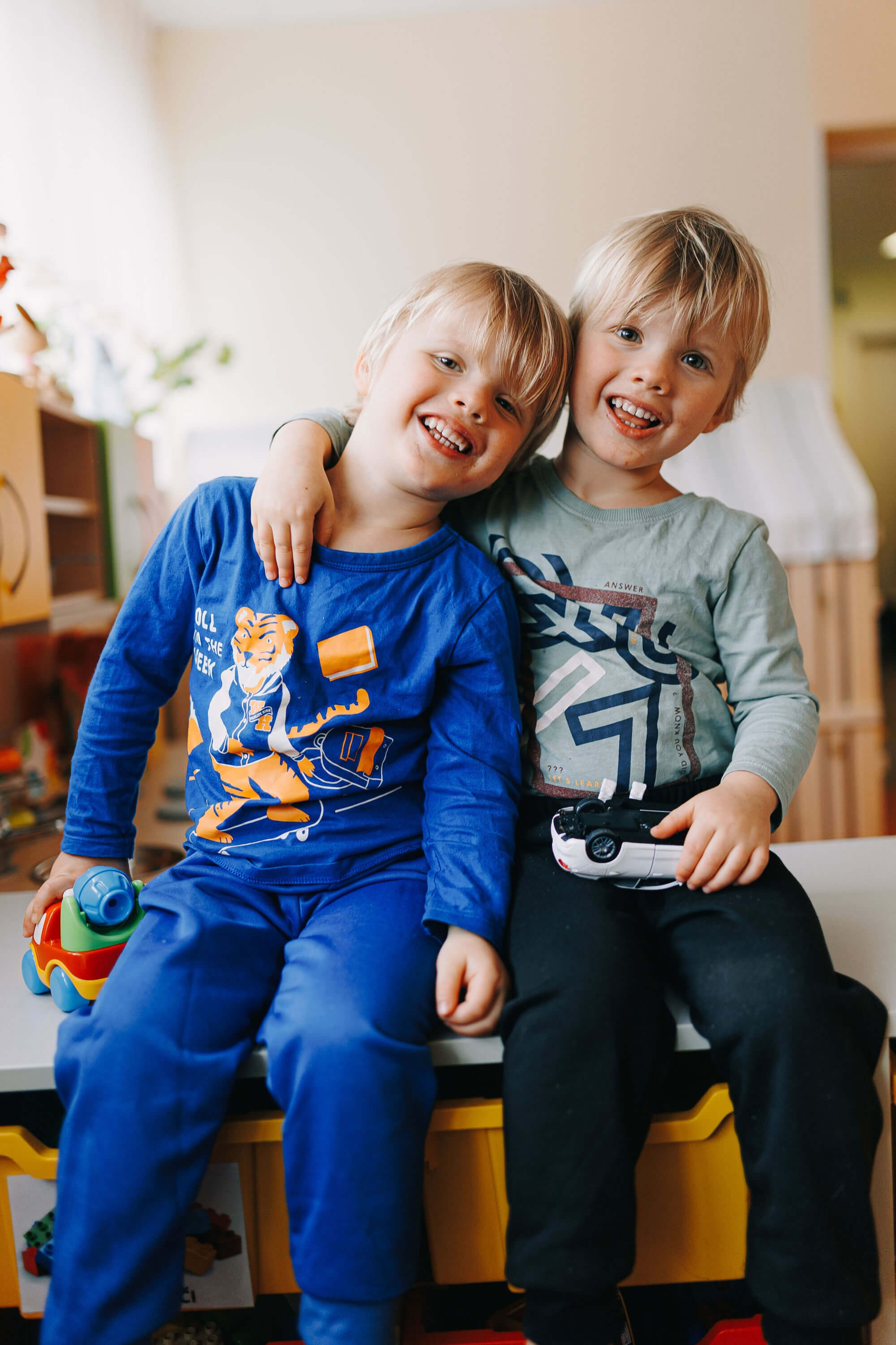 Bērnudārza grupas fotosesija