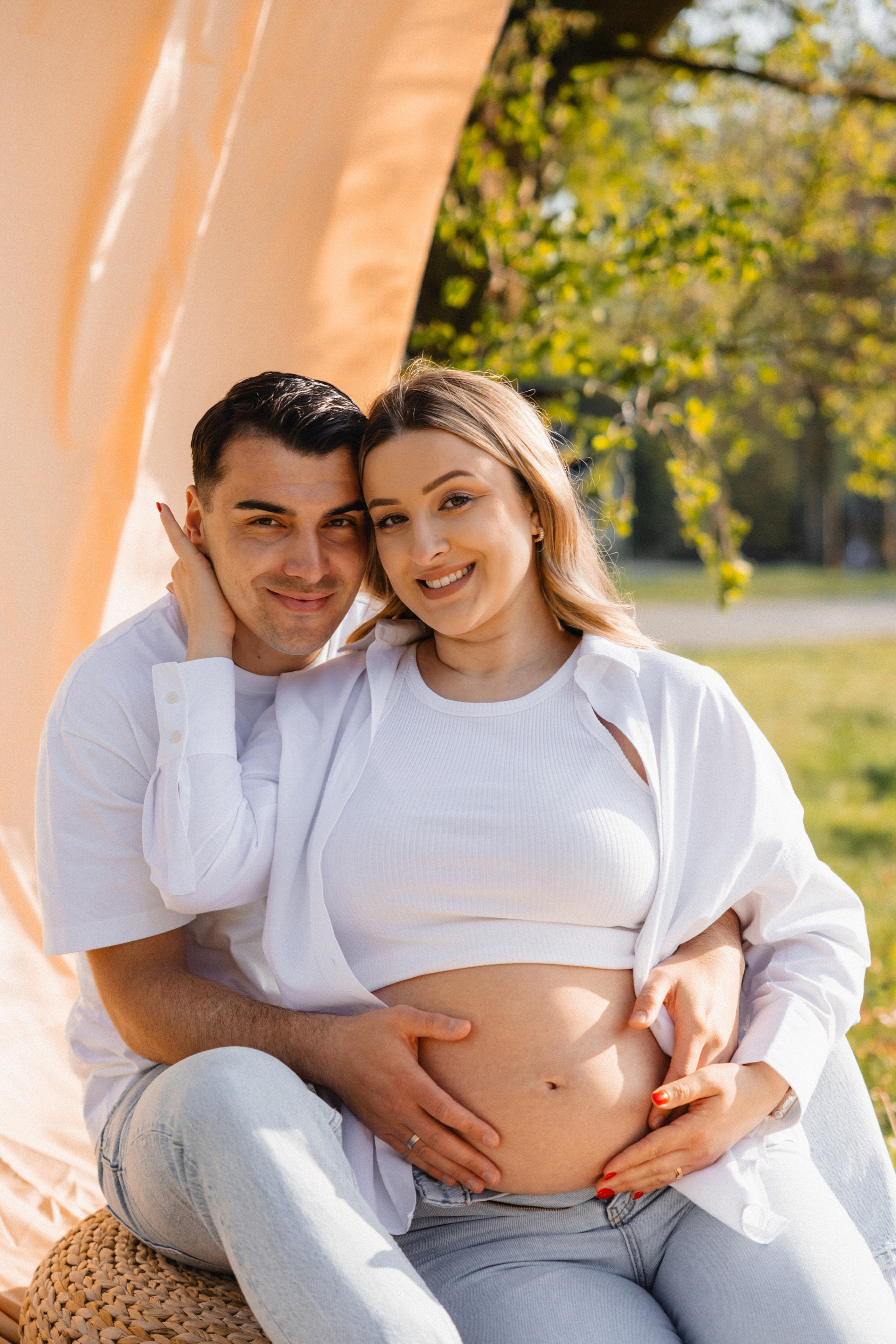 Schwangerschaftsfotos am Kemnader See | Babybauch Shooting Bochum. Hochzeitsfotografin Bochum | Halyna Reiche Fotografie NRW