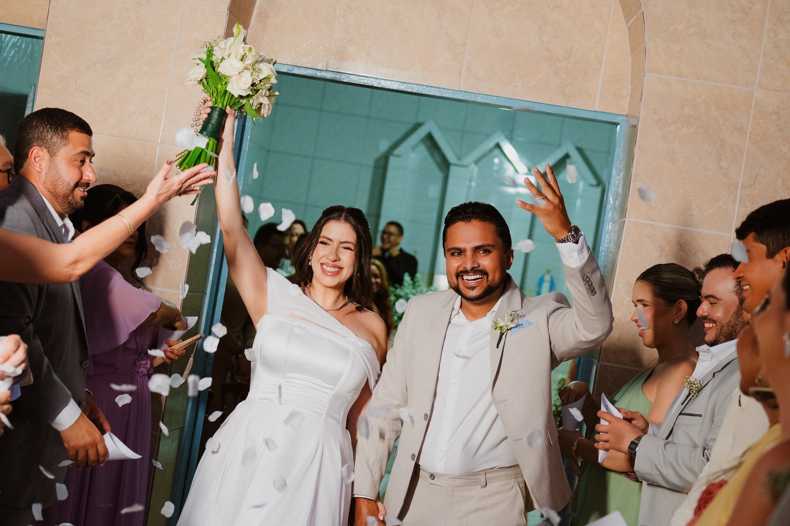 Thuany e Evandro. Rodrigo Mariano