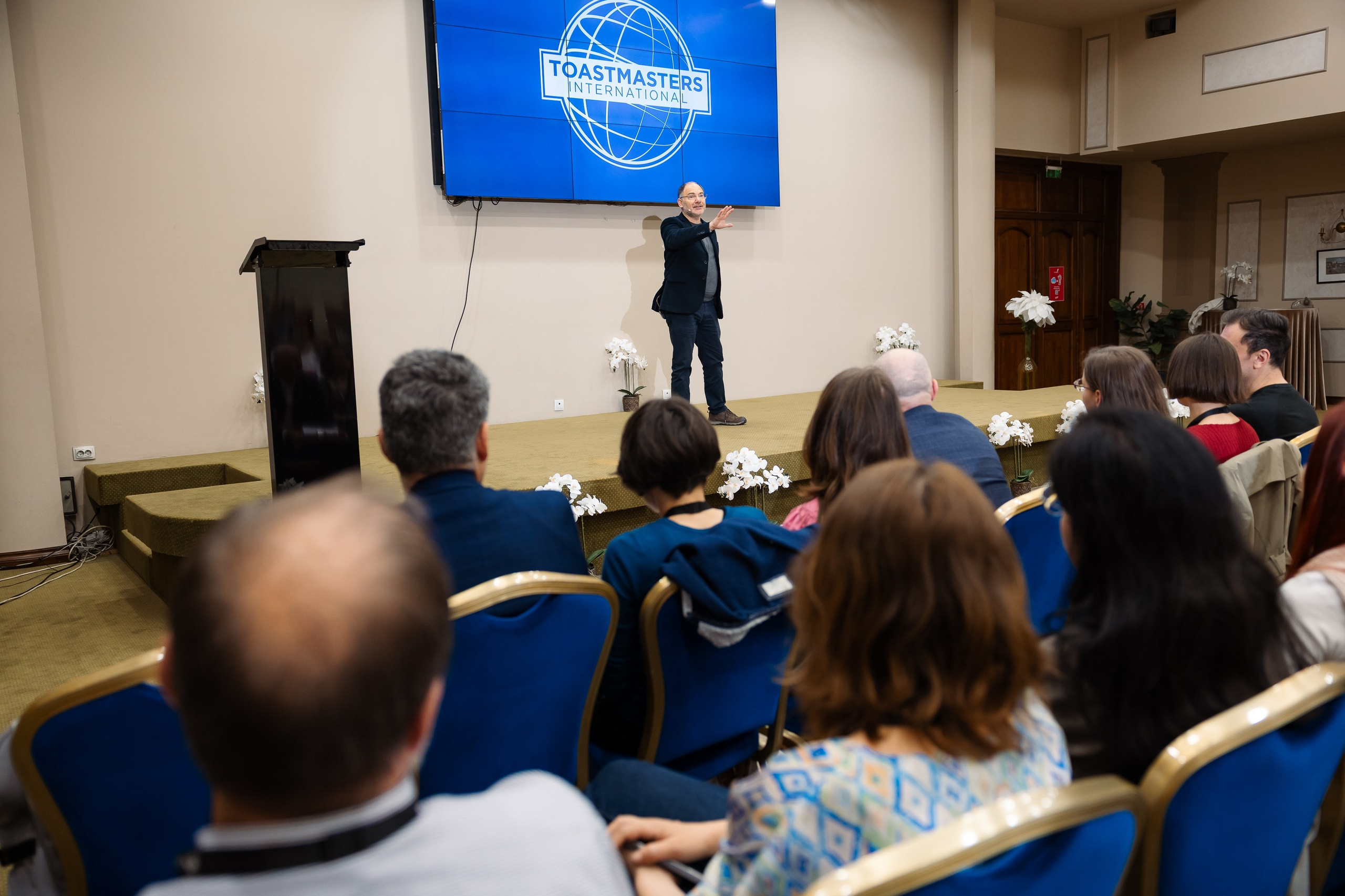 Toastmasters Conference. Marius Ciocan