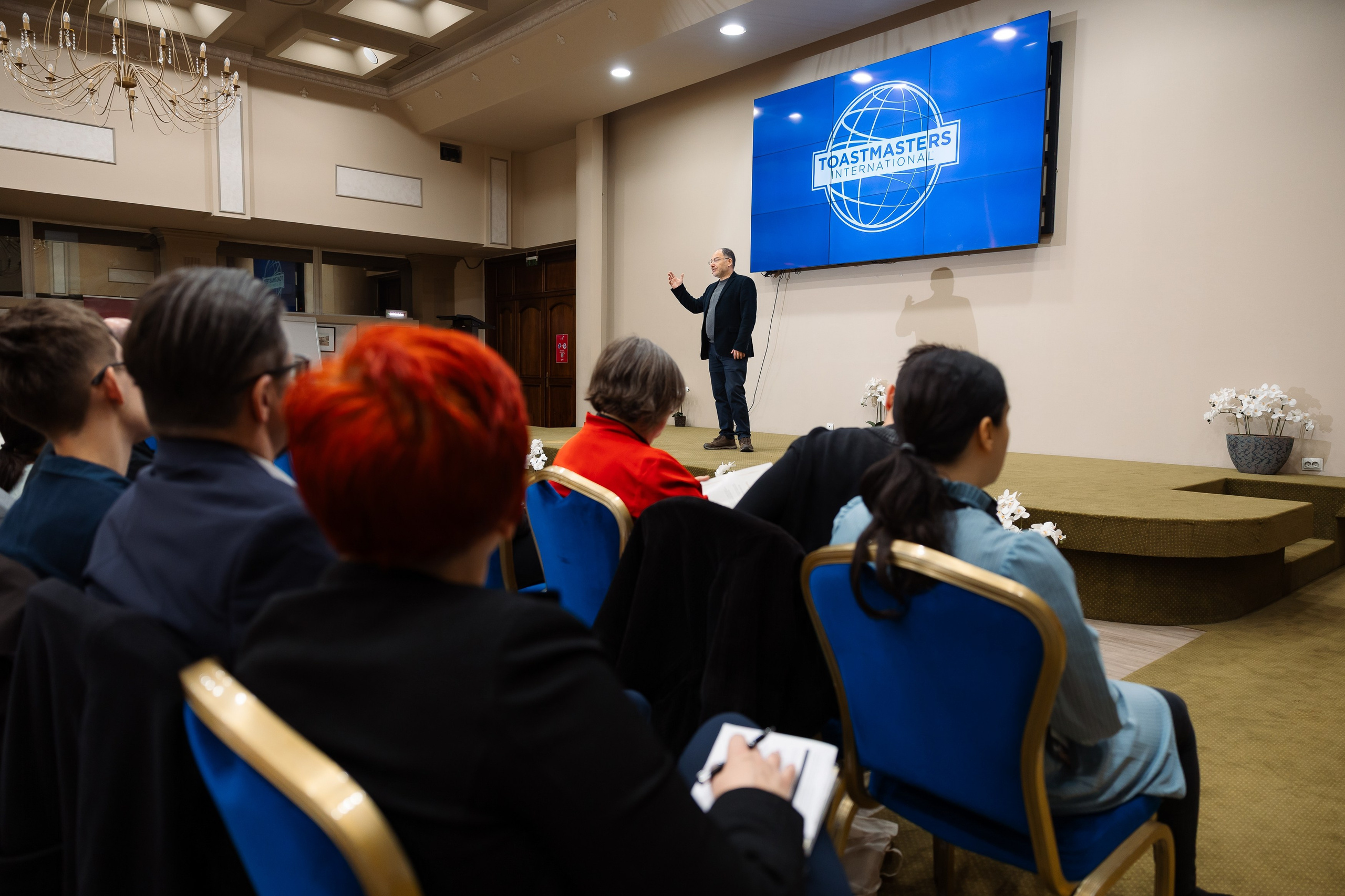 Toastmasters Conference. Marius Ciocan