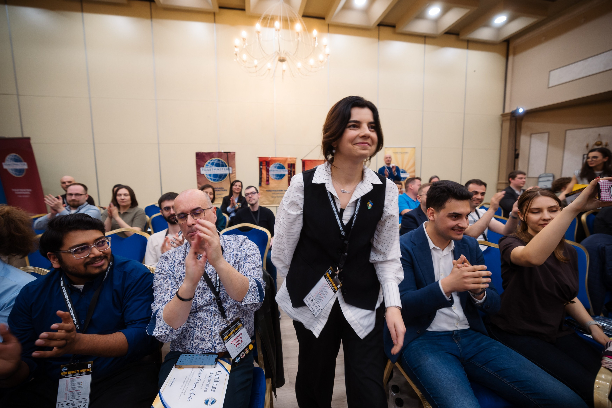 Toastmasters Conference. Marius Ciocan
