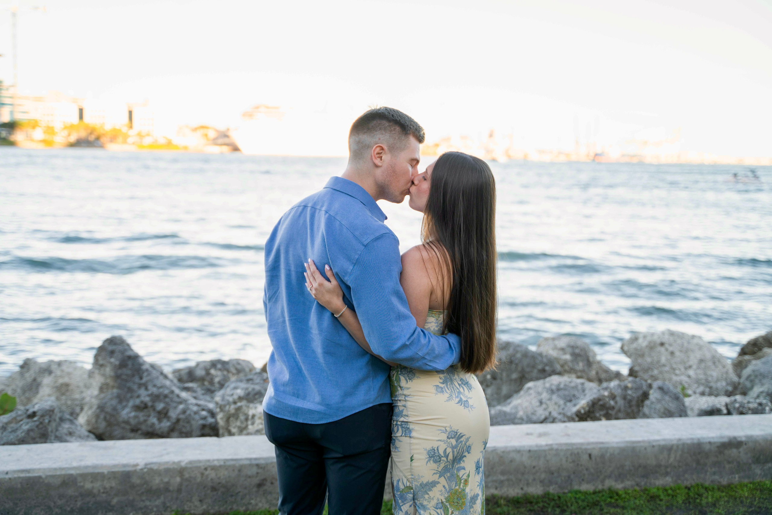Nate and Laura | Miami Bayfront Park. Stefanovich Photography | Miami, FL