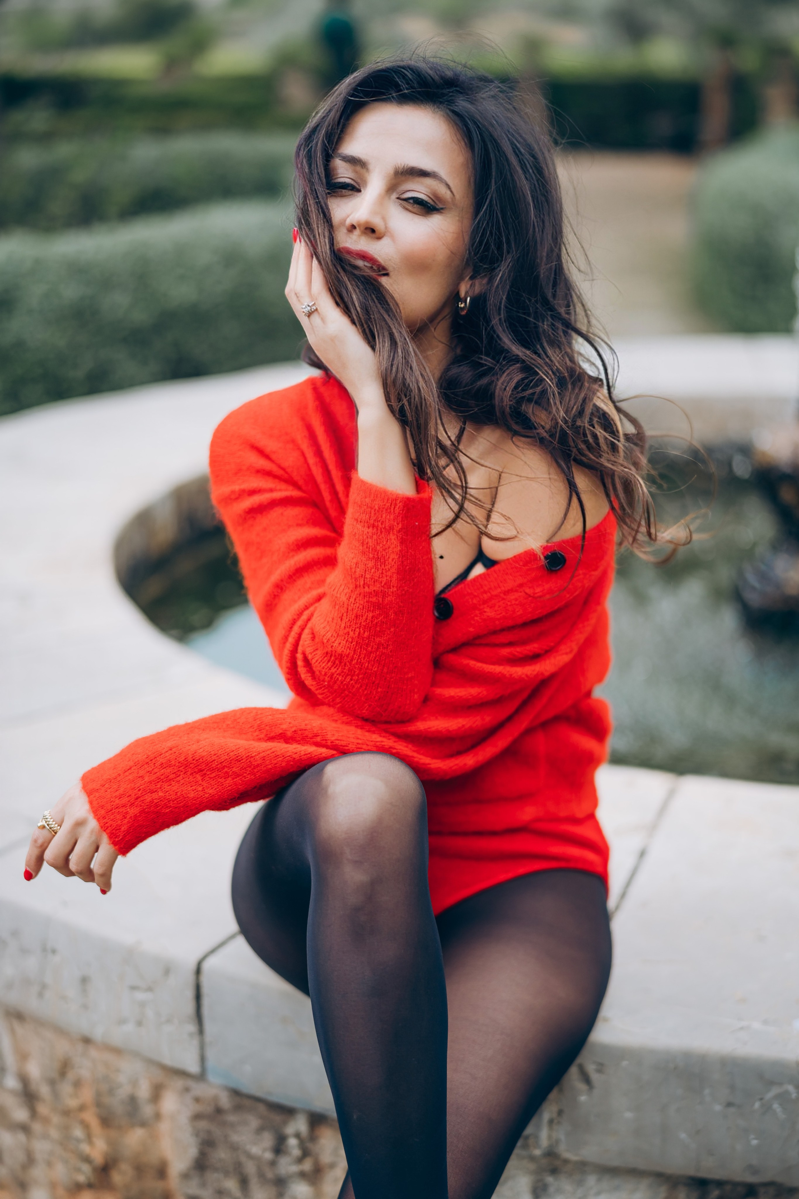 Lady in red. Fotógrafo en Palma de Mallorca