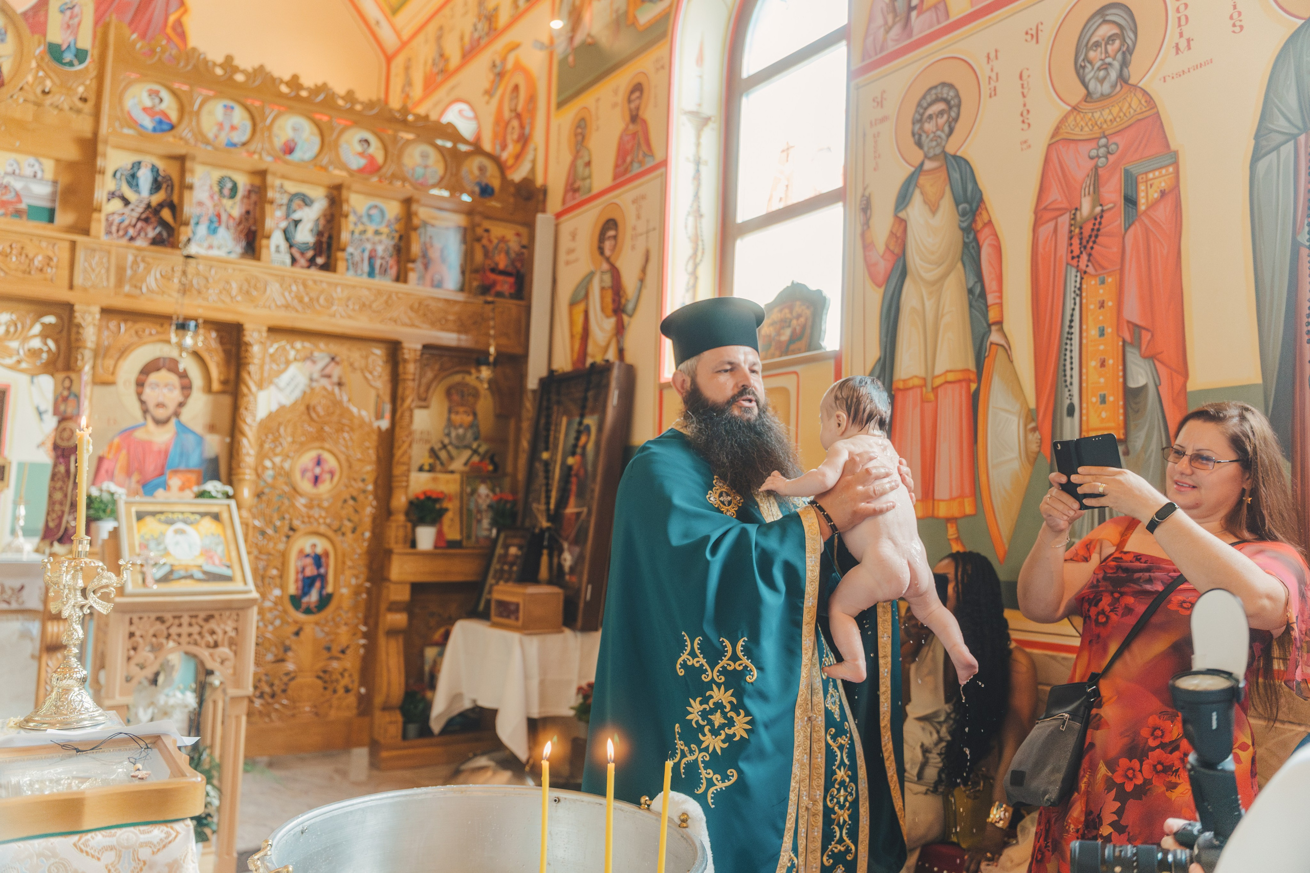 Théo Andrei`s Christening