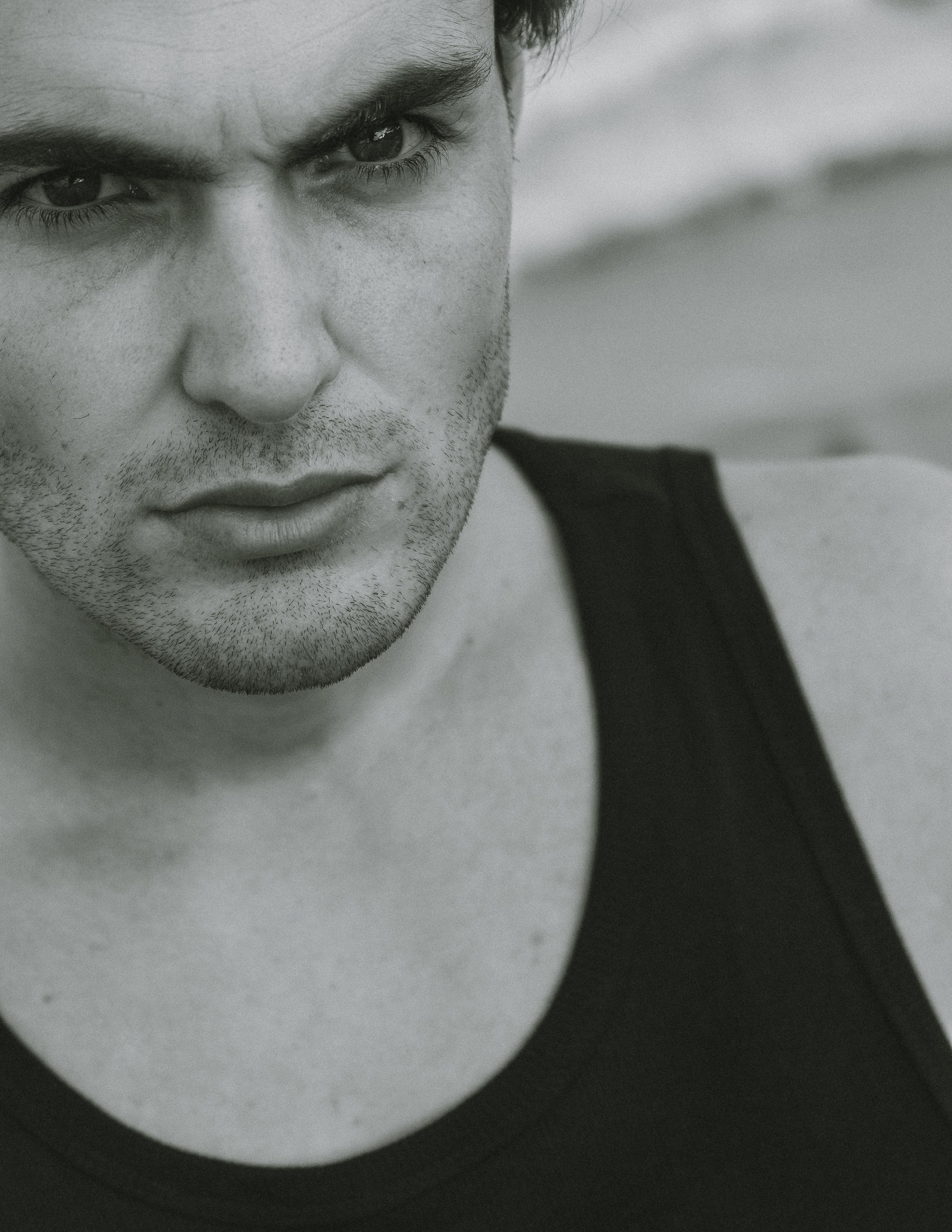 Фотосессия для актера Jaime Medina в дюнах — фотограф Андрей Луковников, Испания (Гуардамар, Аликанте, Торревьеха)