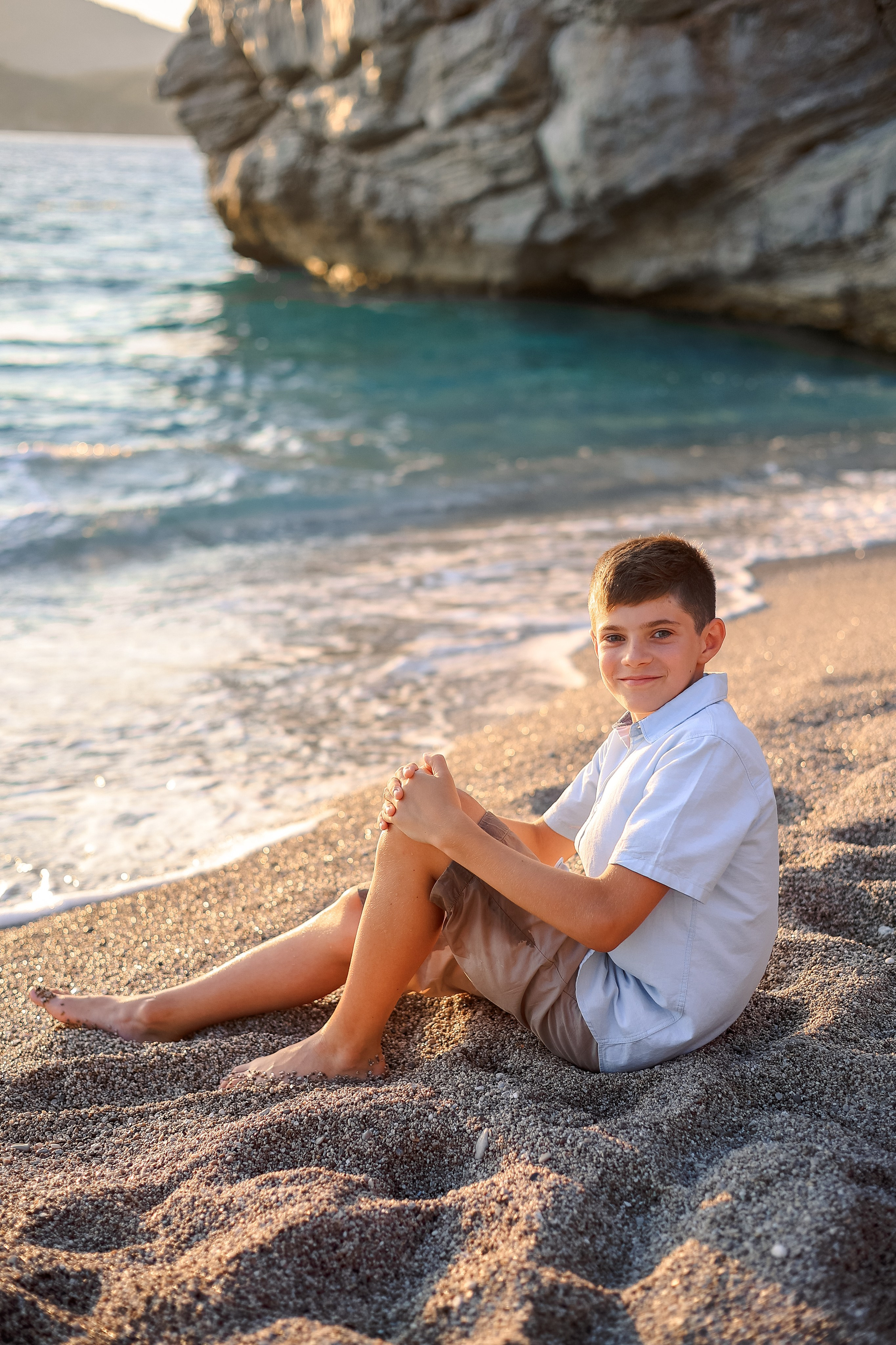 Family shooting in Fethiye. Photographer in Turkey, Antalya, Kemer, Belek, Side, Kas, Fethiye