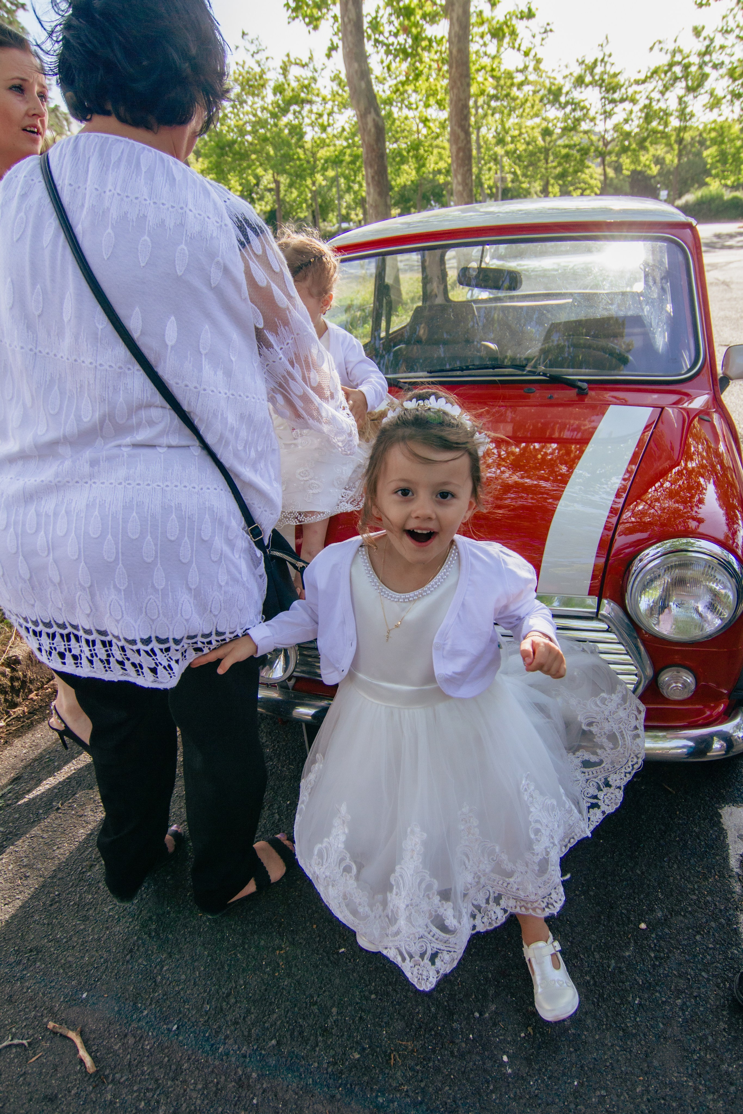 Julia et Shanna | Baptême. Studio photo « Partage ton bonheur » – Photographe famille près de Châtellerault, Poitiers et Tours