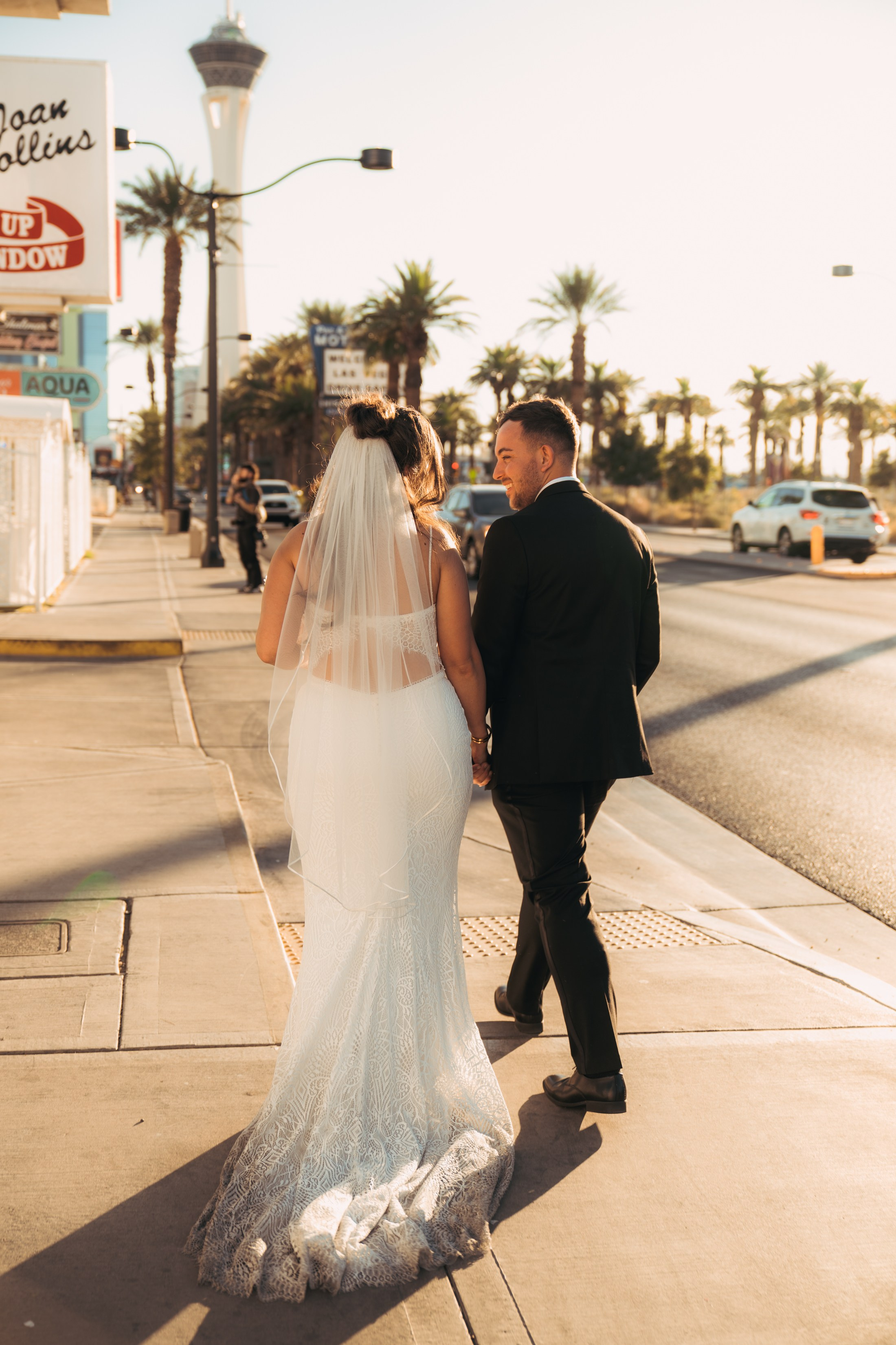 Georgia&Kyran. Wedding & elopement photographer Viktoriya Kravtsov. Las Vegas