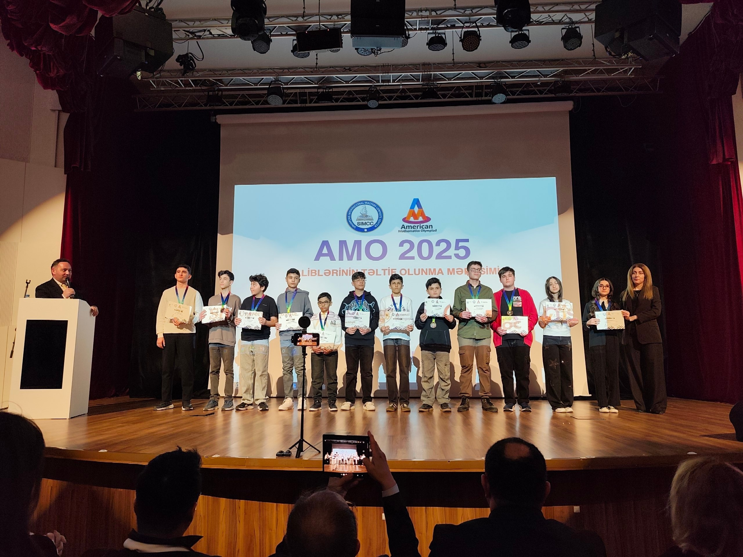 AMO Award Ceremony-Success of the Virtual American Spaces Math Club Founded by Juneyd Ganbarov. IIMACS — The International Institute of Mathematics, AI & Computer Science