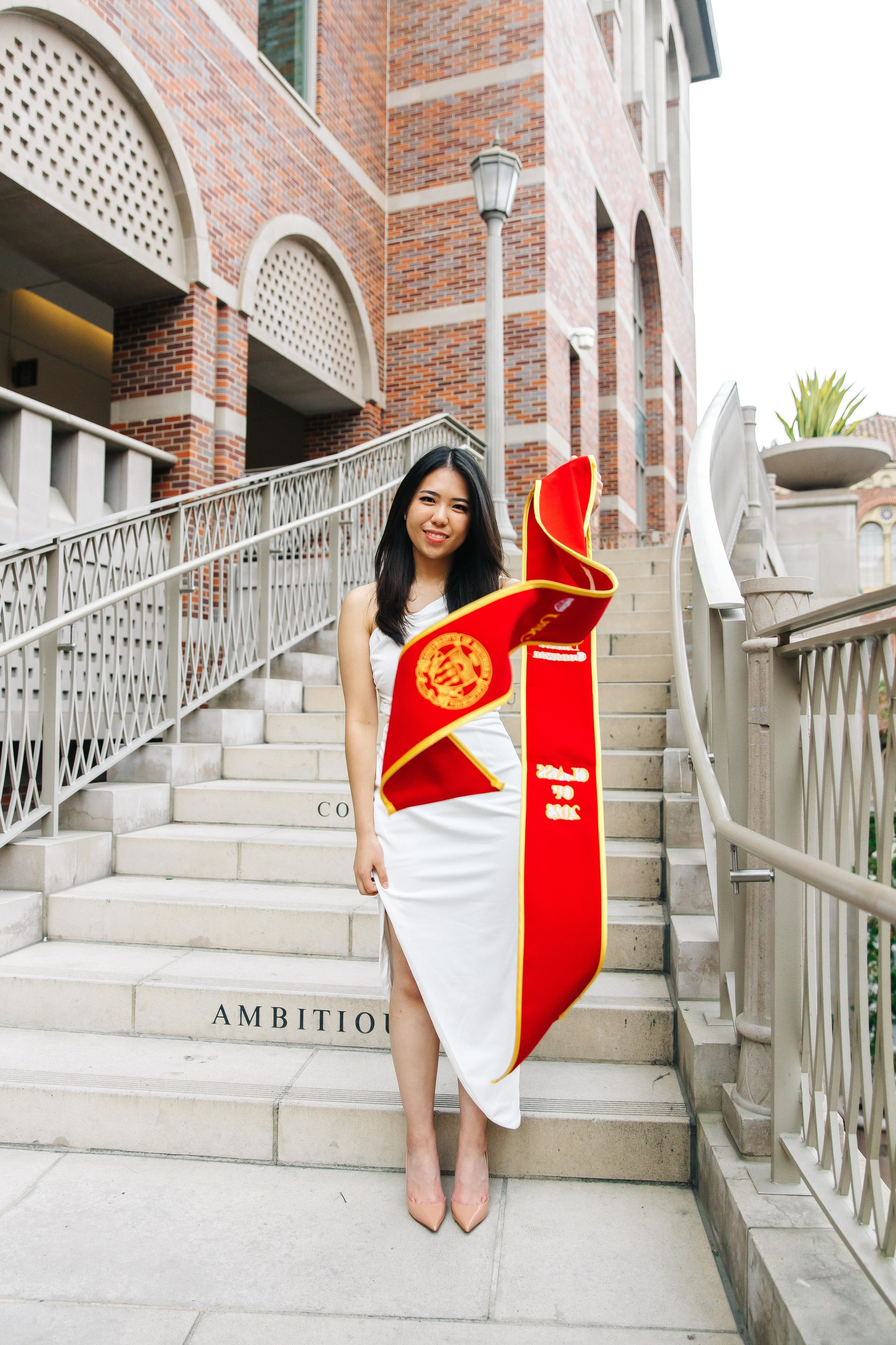 USC Graduation Photoshoot | Taya Frank. Southern California Family and Couple Photographer