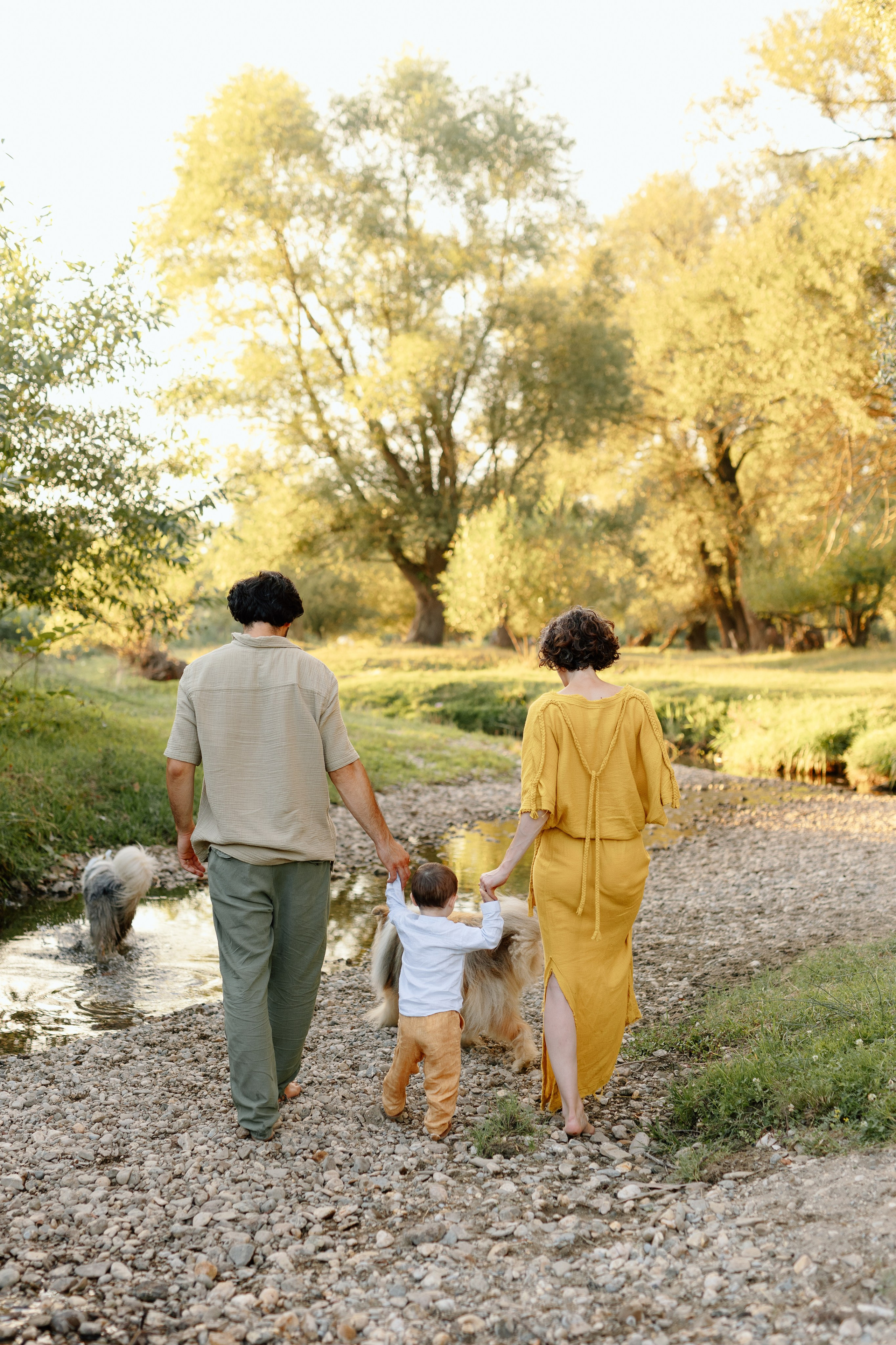 Cristina, George & Ian — Family. Main