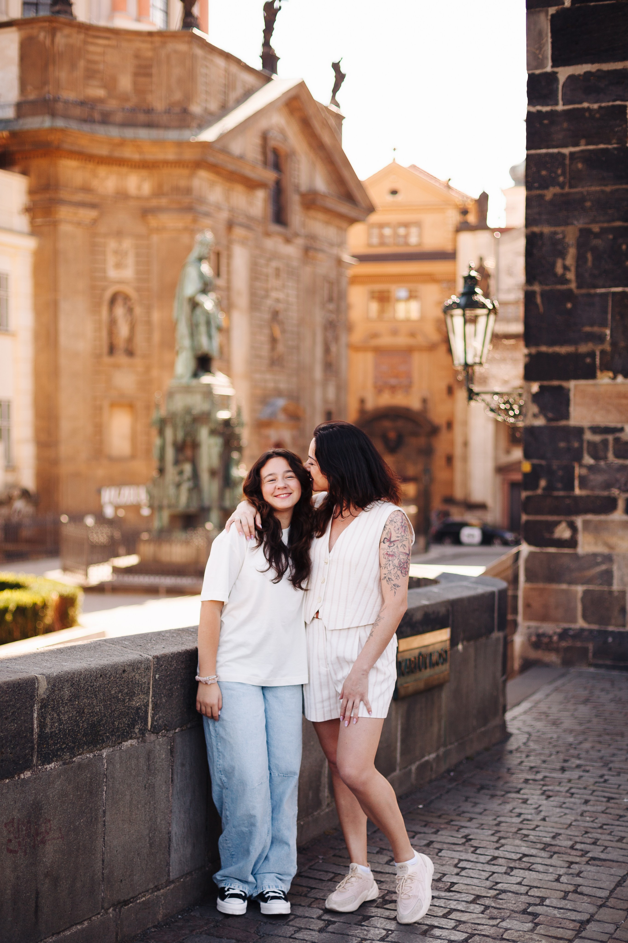 Alina, Alexey, Valeria & Nikol. Photographer in Prague for tourists