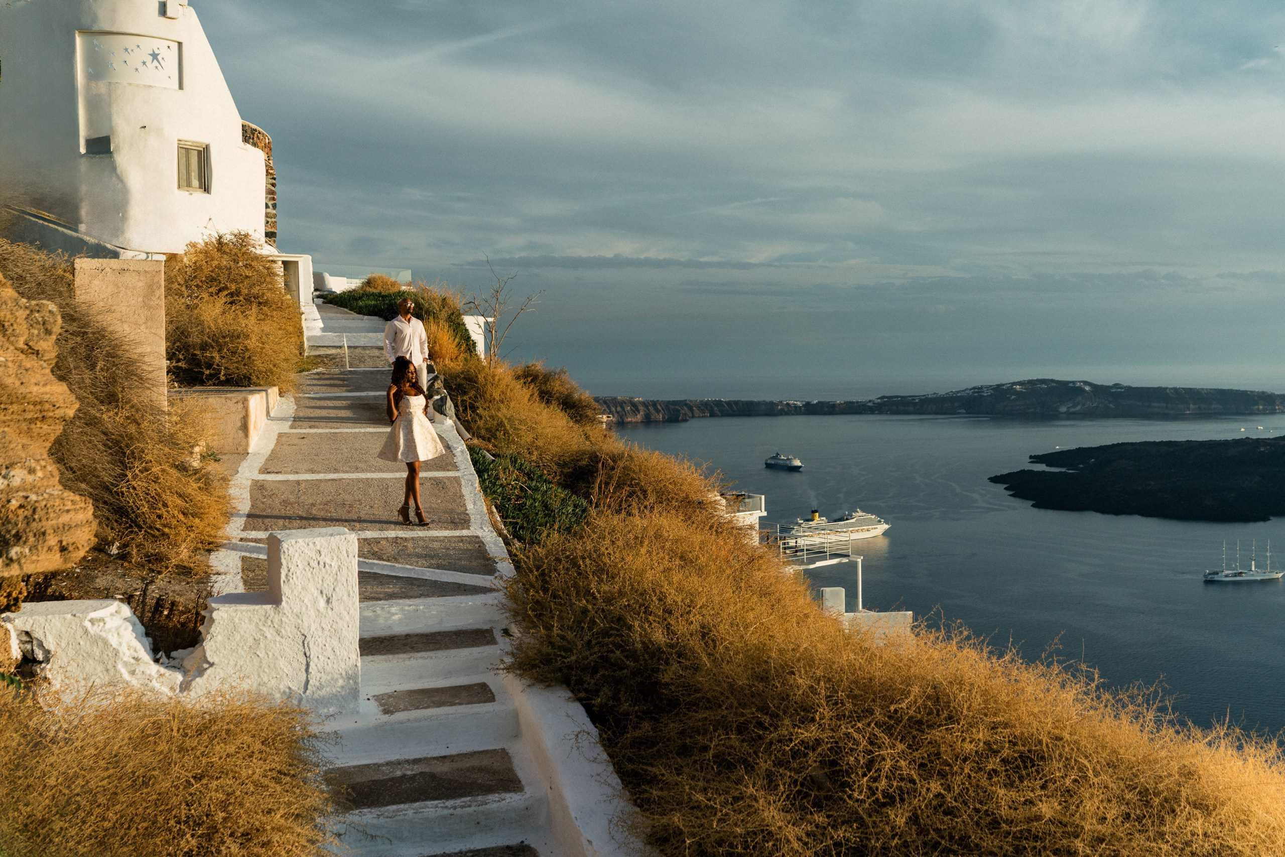 Denny Savon — Photographer in Santorini | Weddings, Love Stories & Flying Dress