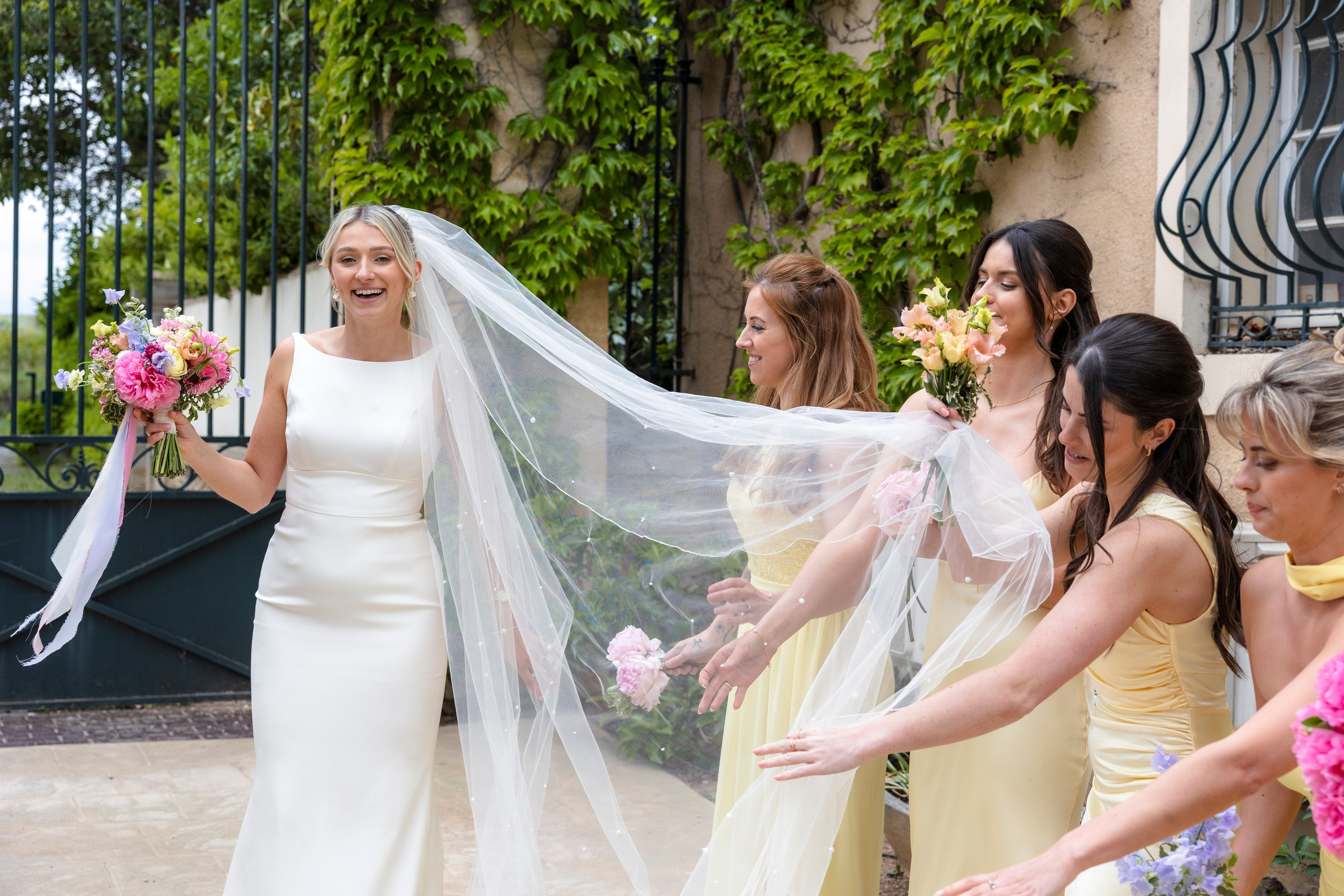Свадьба в Château Du Puits Es Pratx — яркий день на юге Франции. Евгения Смирнова — Ваш фотограф в Тулузе и на юго-западе Франции