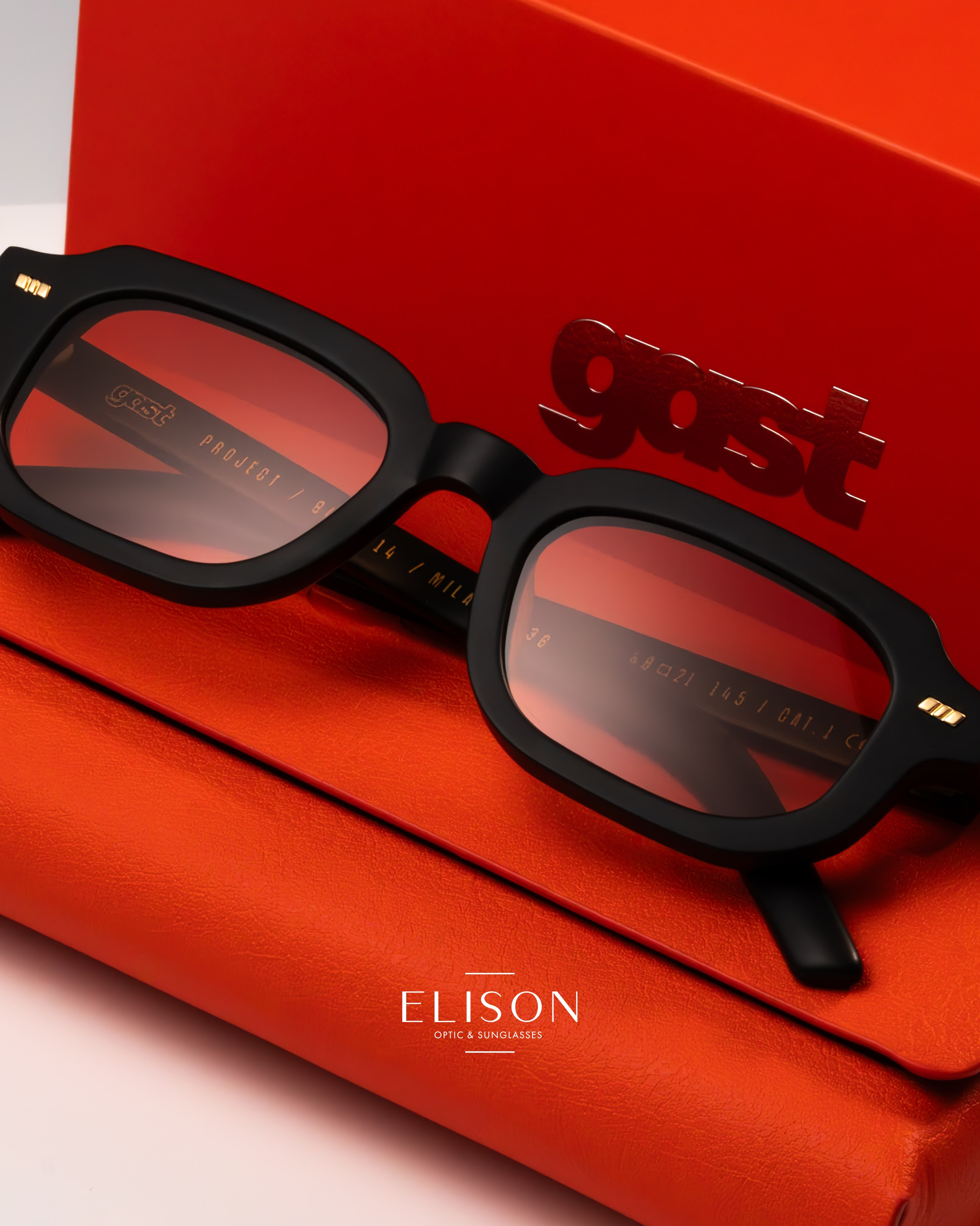 Fashion glasses. Ellstudio film production