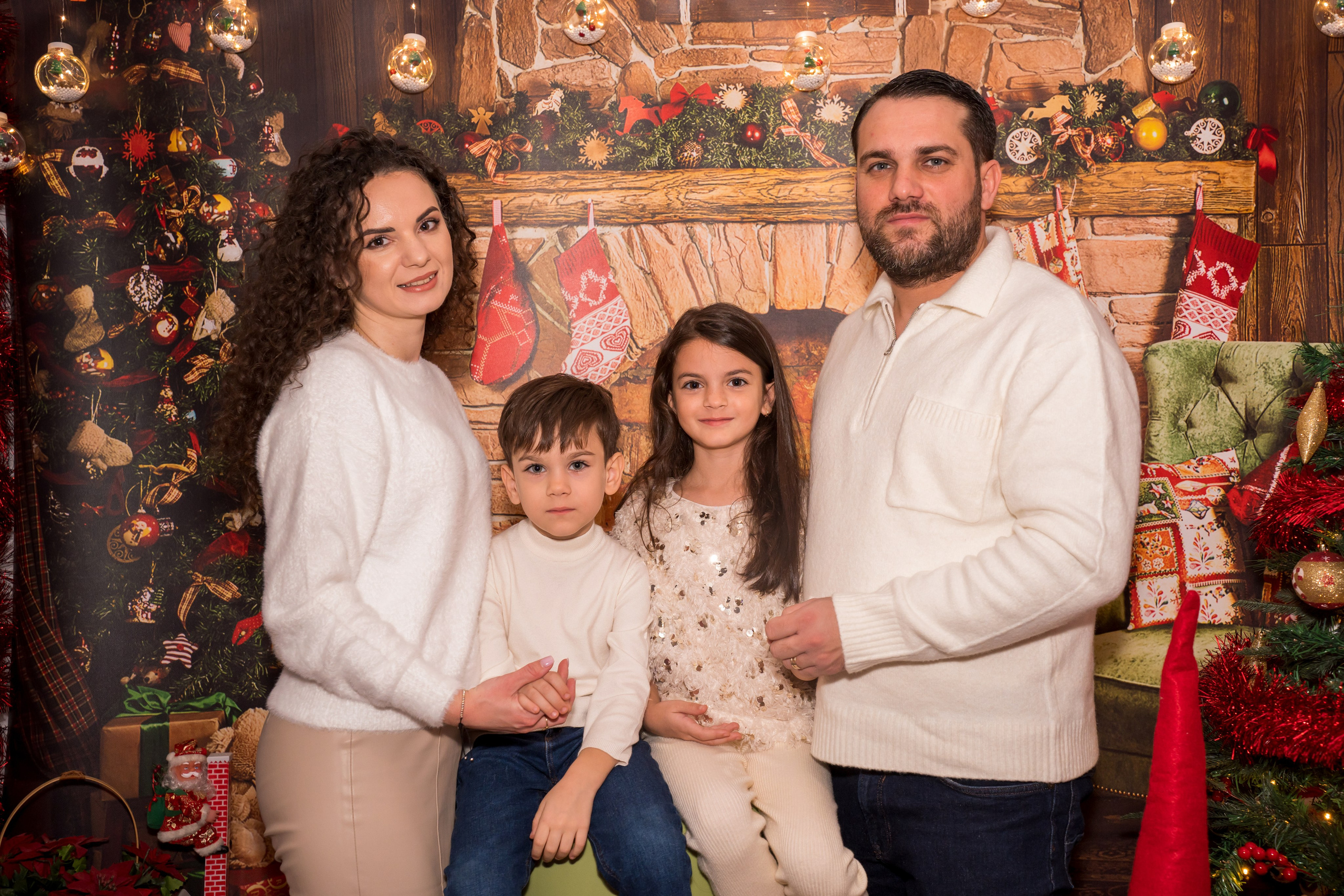 Ședință foto Crăciun Fam. Costache