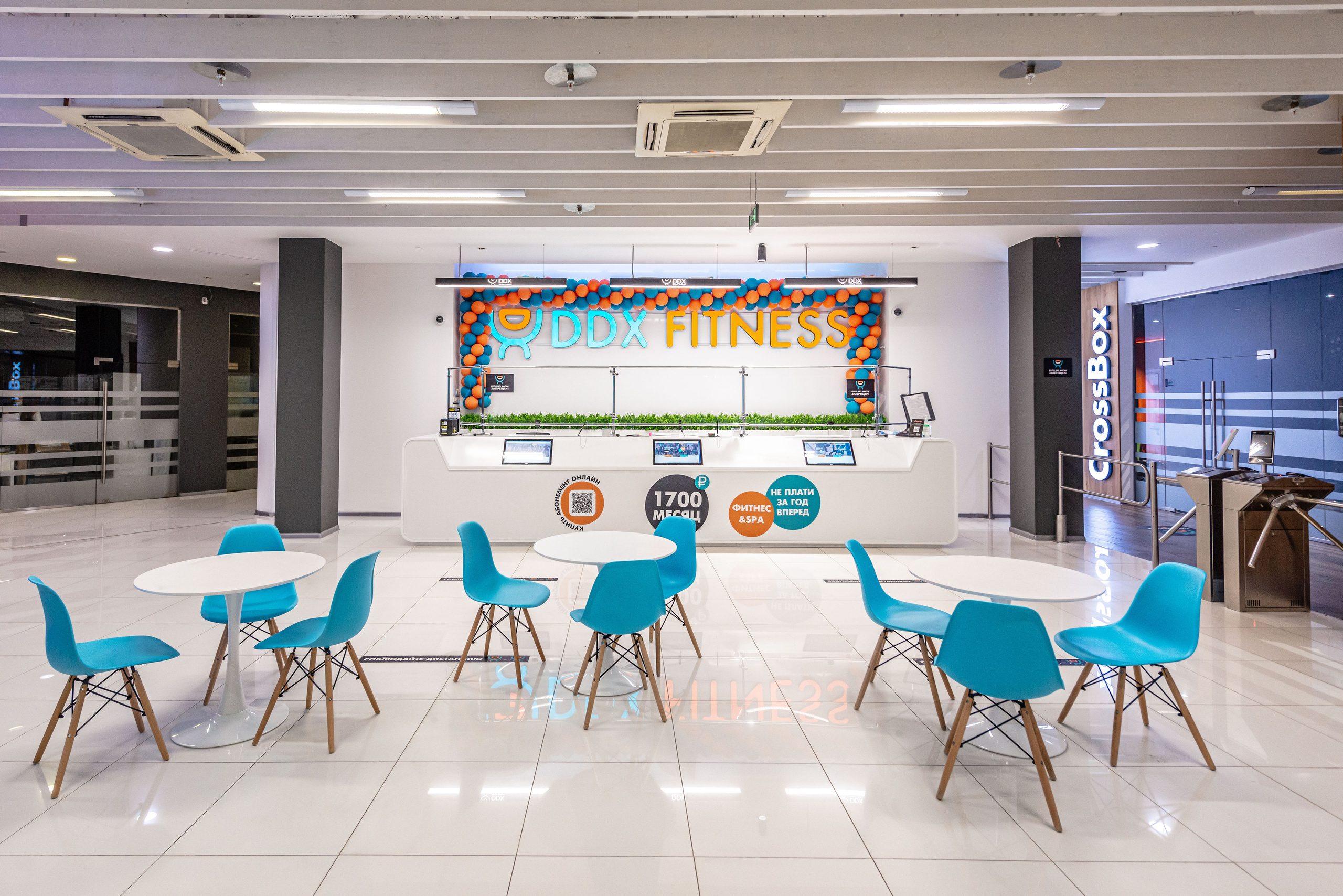 Фитнес-клуб DDX Fitness в Мытищи. ФОТОГРАФ МЕКСИКА КИНТАНА-РОО