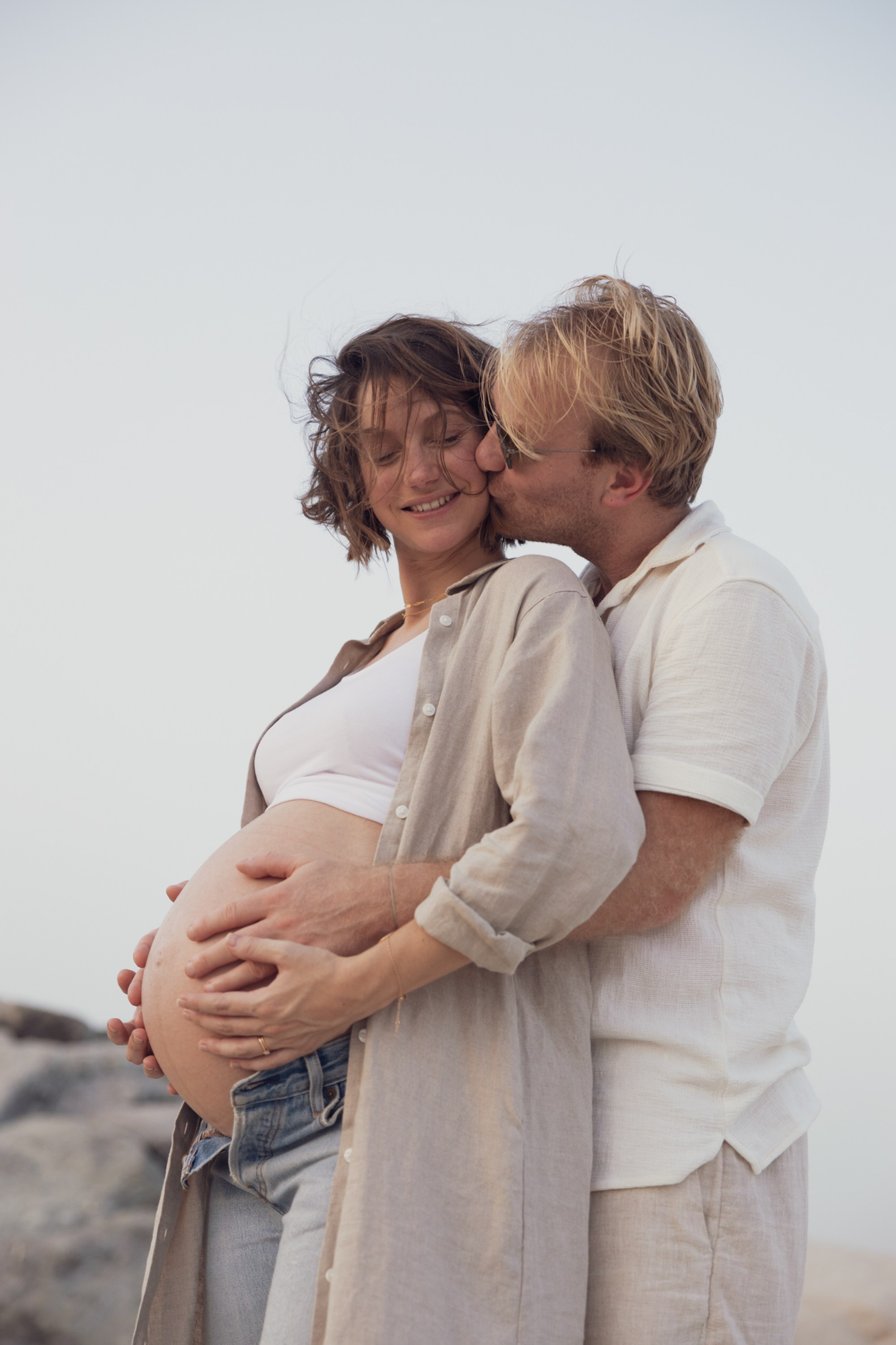 Maternity Session — Beach. Family Photographer in Dubai