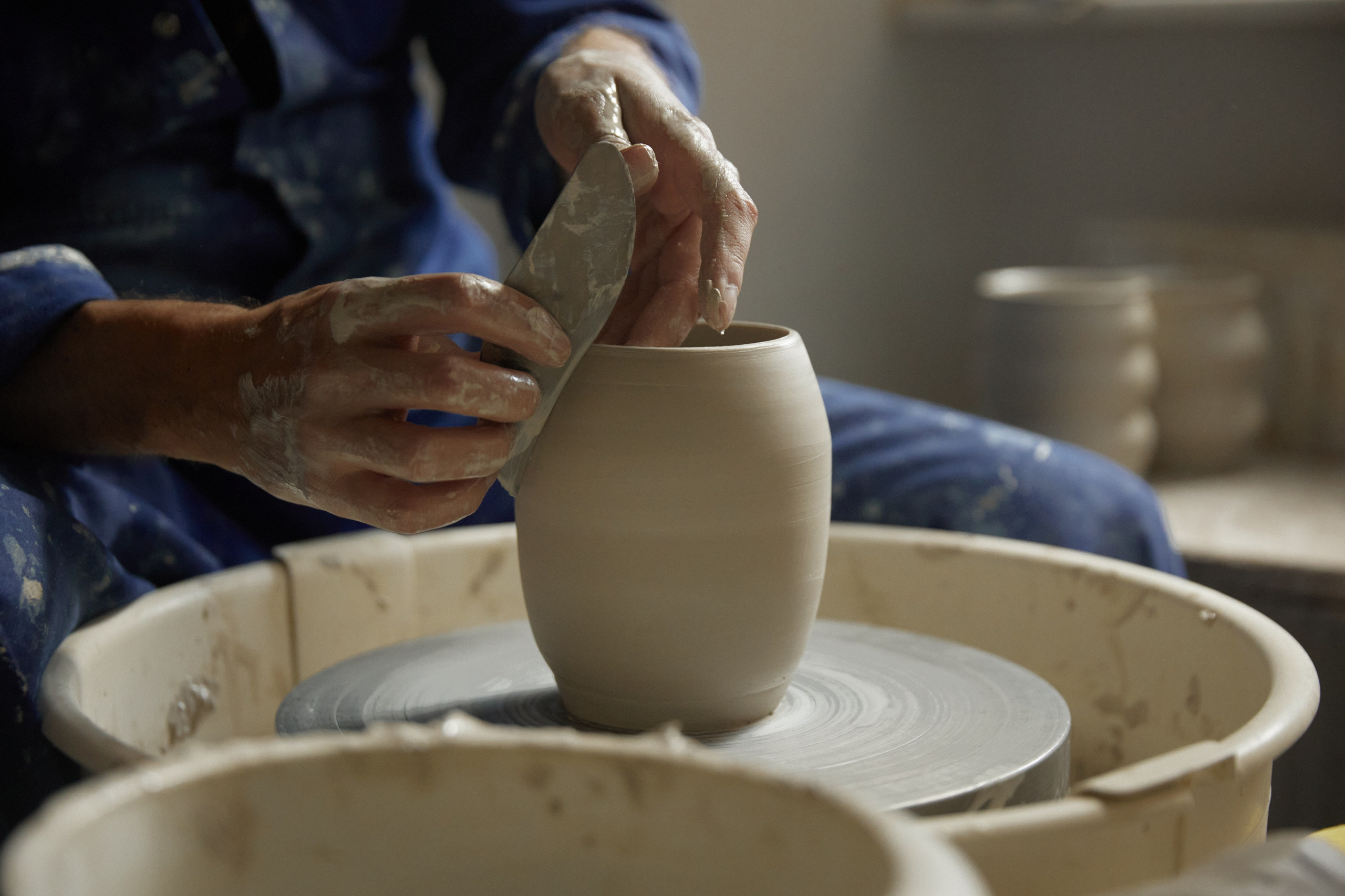 Ceramists. Photographer Katya Vlasova