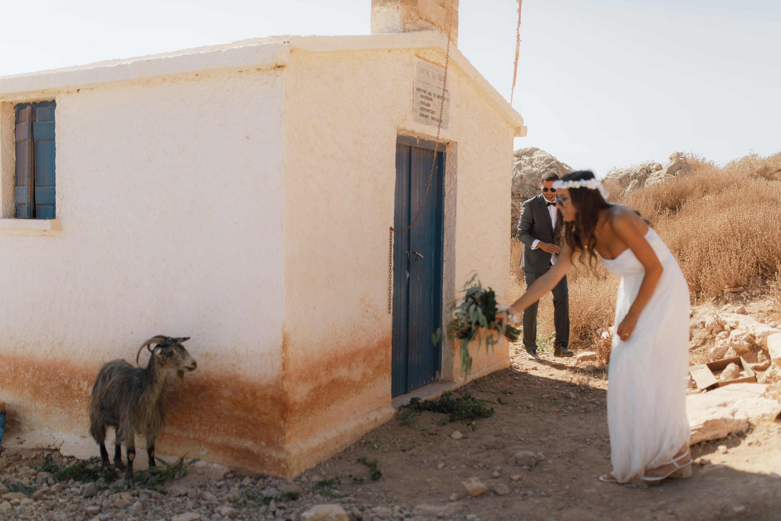 Marino & Steffi, Crete. Denny Savon — Photographer in Santorini | Weddings, Love Stories & Flying Dress