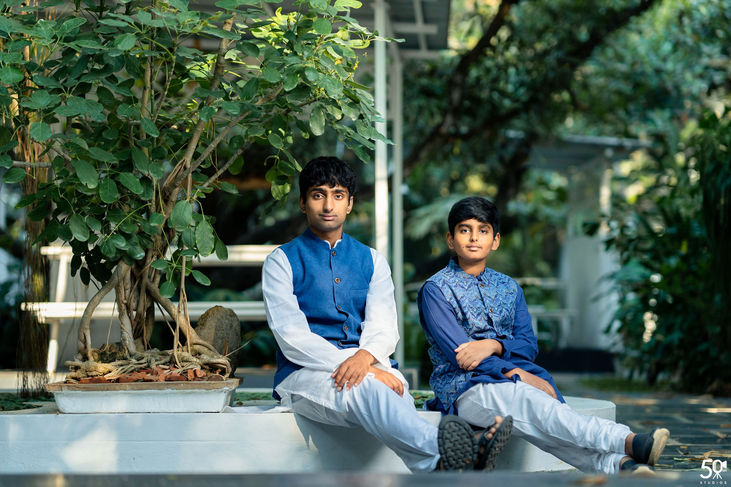 SANJAY AND SAKETH UPANAYANA. 50mm STUDIOS