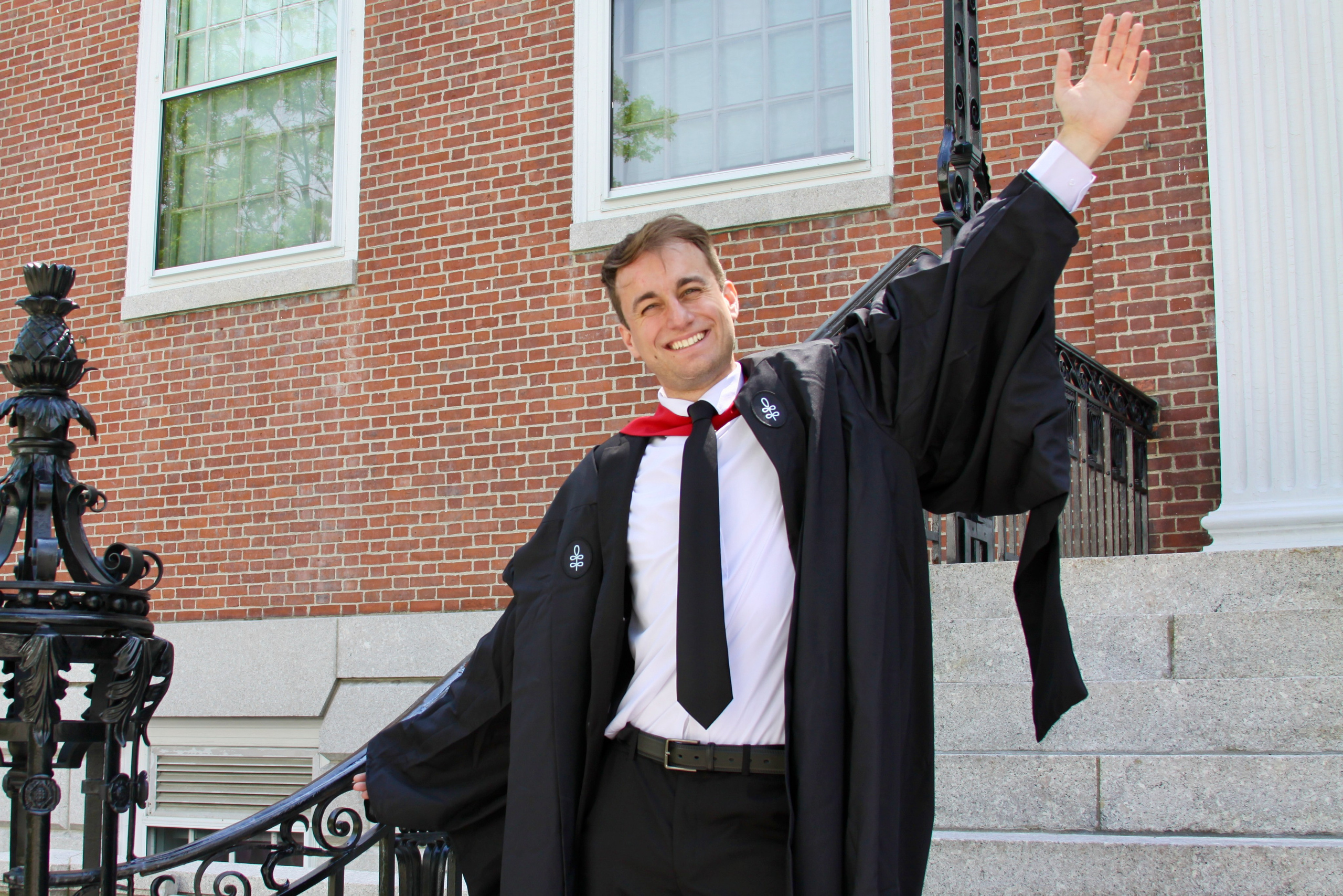Masters graduation with Talia (group shoot). Kelly Sang, graduation and portrait photographer in Boston
