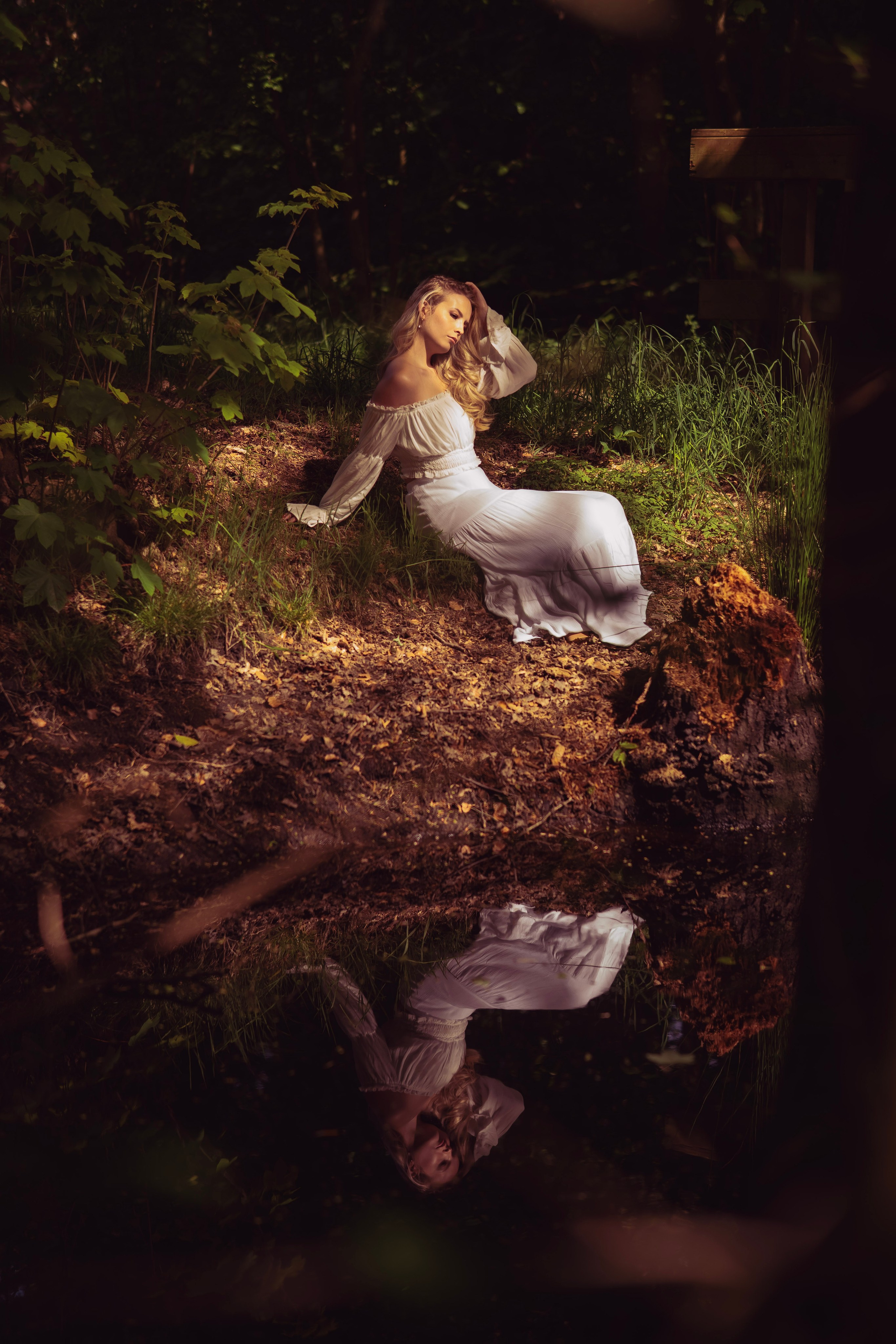 Magical enchanted forest photoshoot in Netherlands