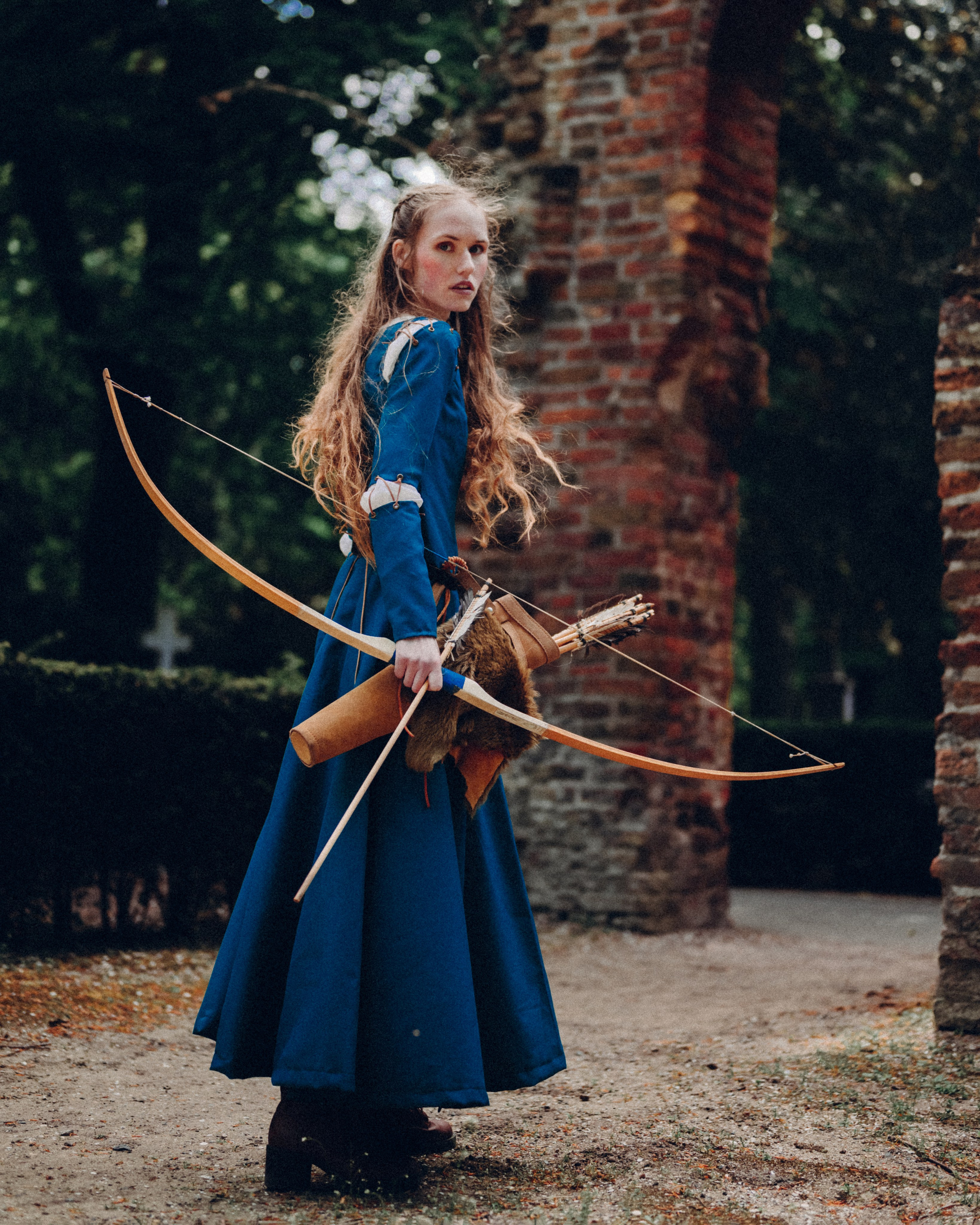Cosplay Photoshoot of Merida from “Brave”. Moth & Moss Photography