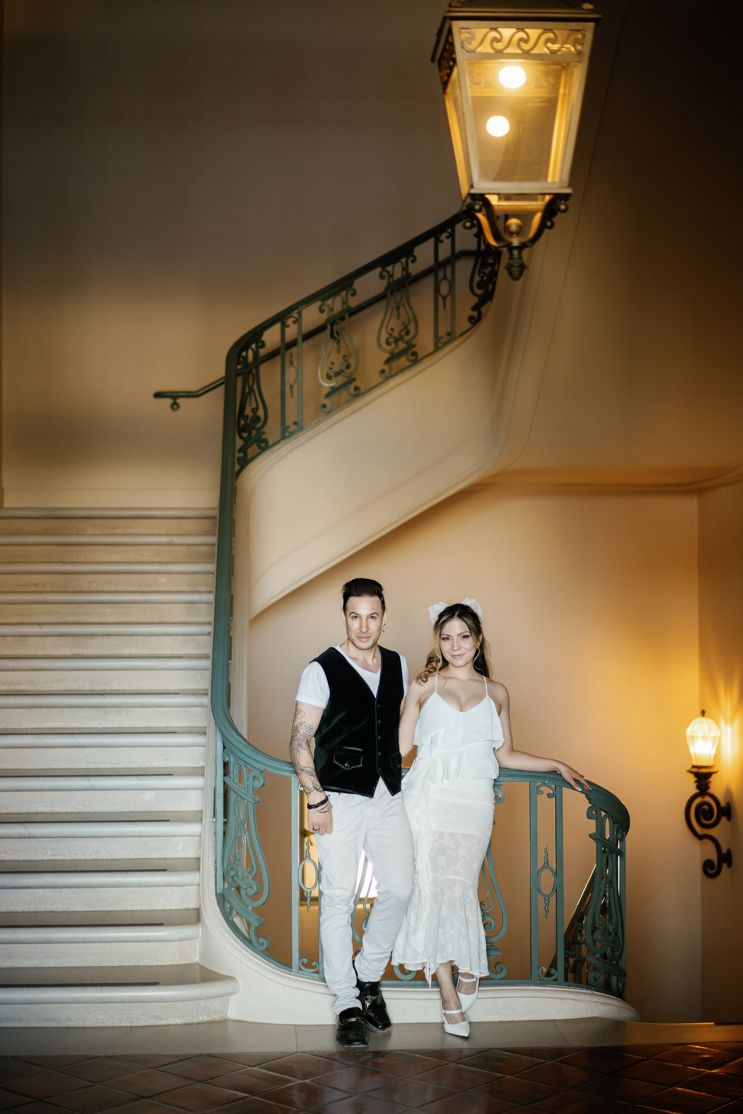 Pasadena City Hall Engagement Photoshoot, California. Wedding Photography & Videography Team in California, Los Angeles, San Francisco, San Diego and Travel