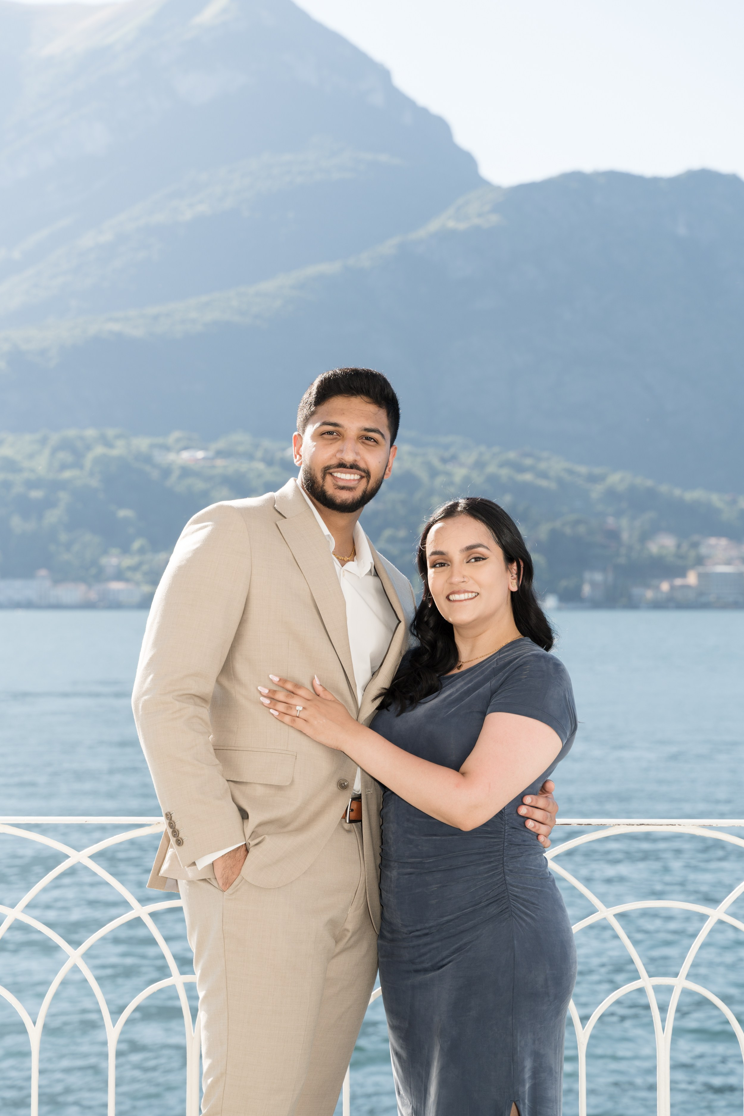 Villa Melzi Secret Proposal. Lake Como Proposal Photographer | Surprise Proposals & Engagements