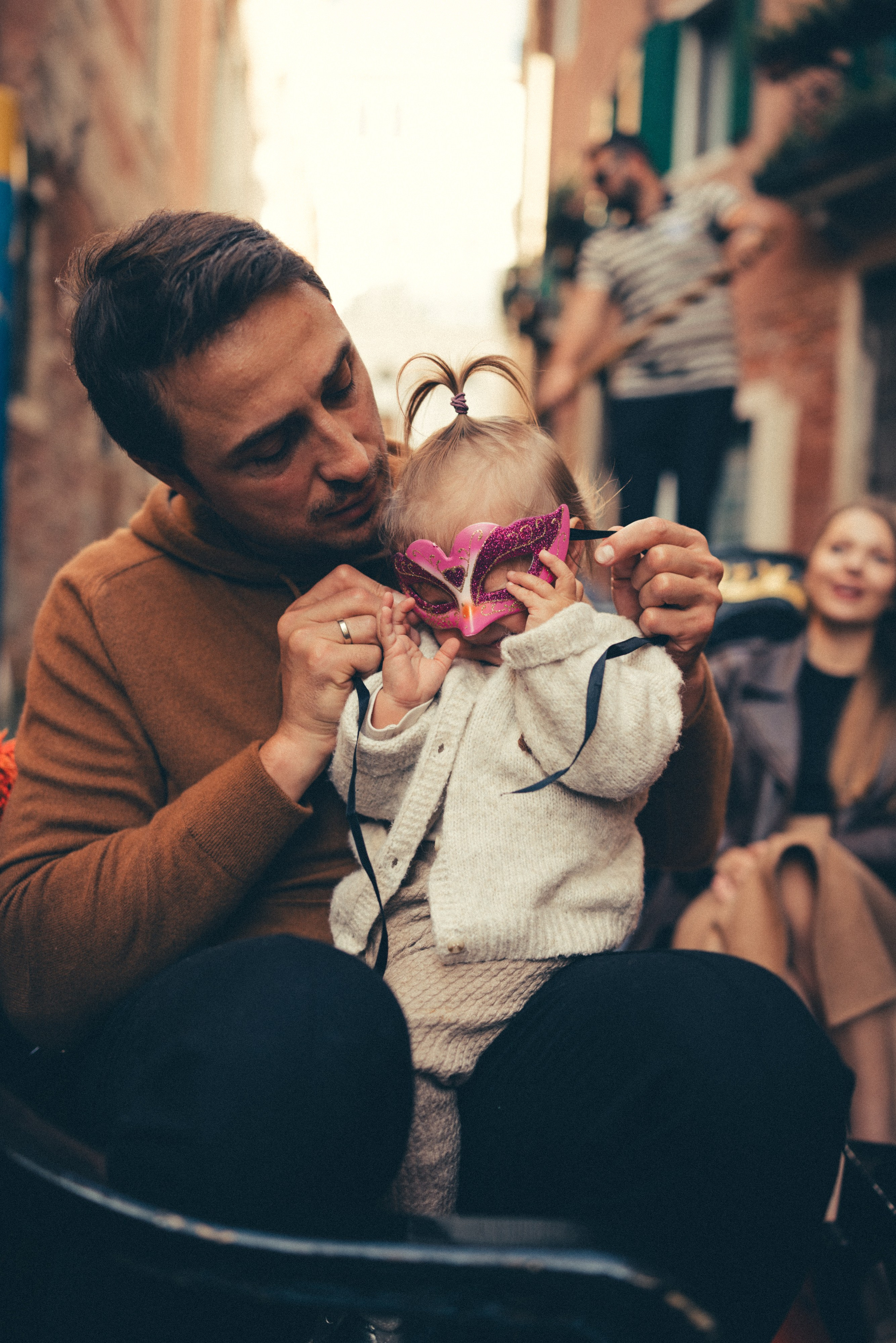 Family in Venice. Фотограф в Венеции