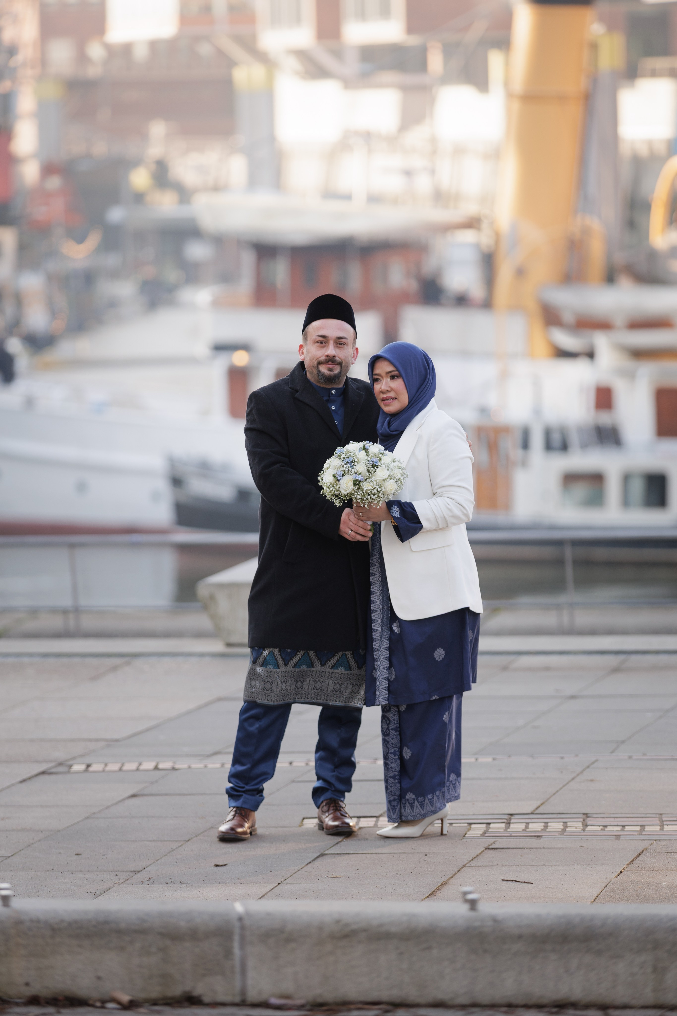 Hochzeitsfotografie in der Zentralmoschee Hamburg | Interkulturelle Harmonie & Architektonische Schönheit. Hochzeitsfotograf und Hochzeitsvideograf aus Hamburg | Roka21Film