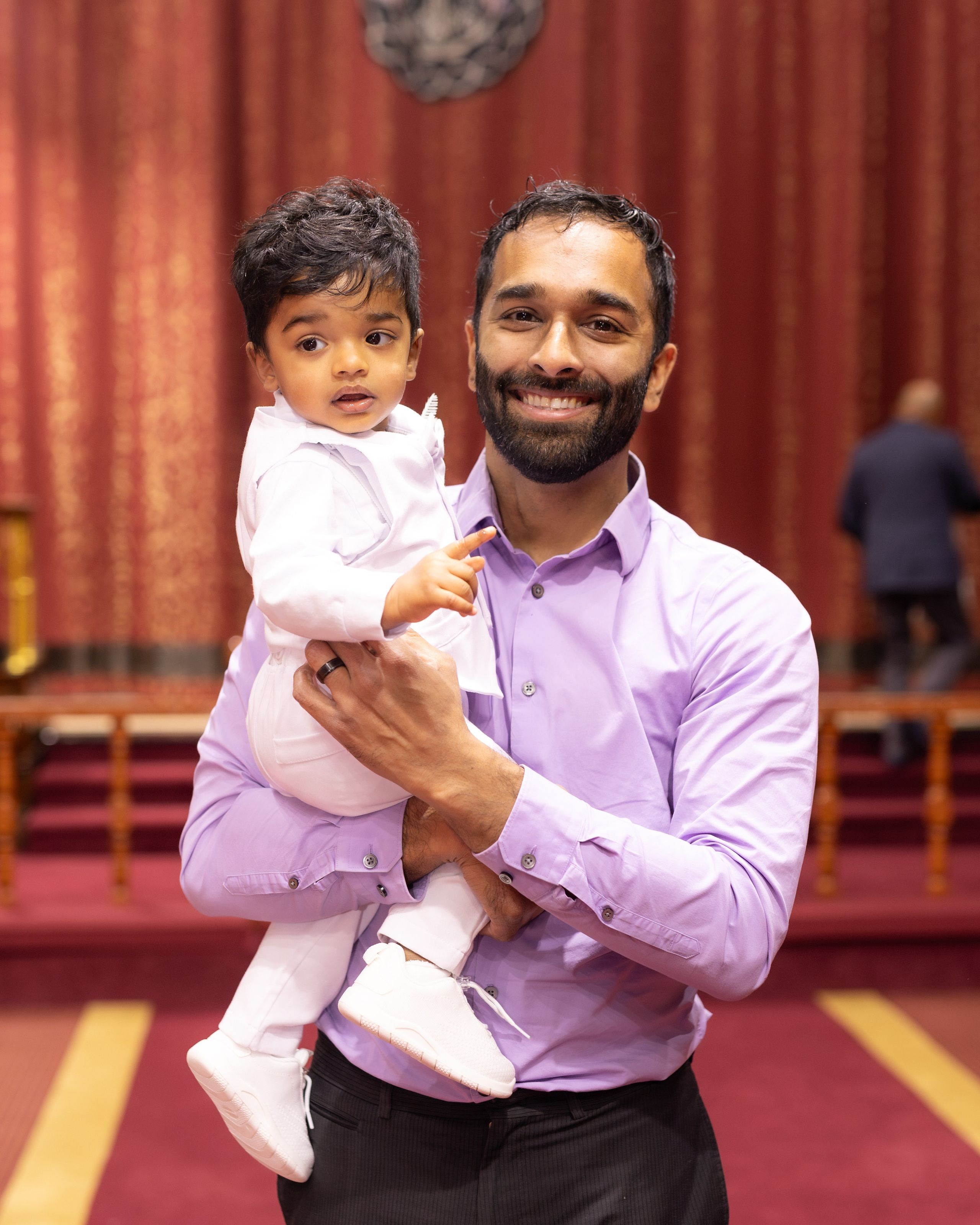 Baptist Church Baptism of a One-Year-Old Boy. Family, lifestyle, and commercial photography in New York and New Jersey
