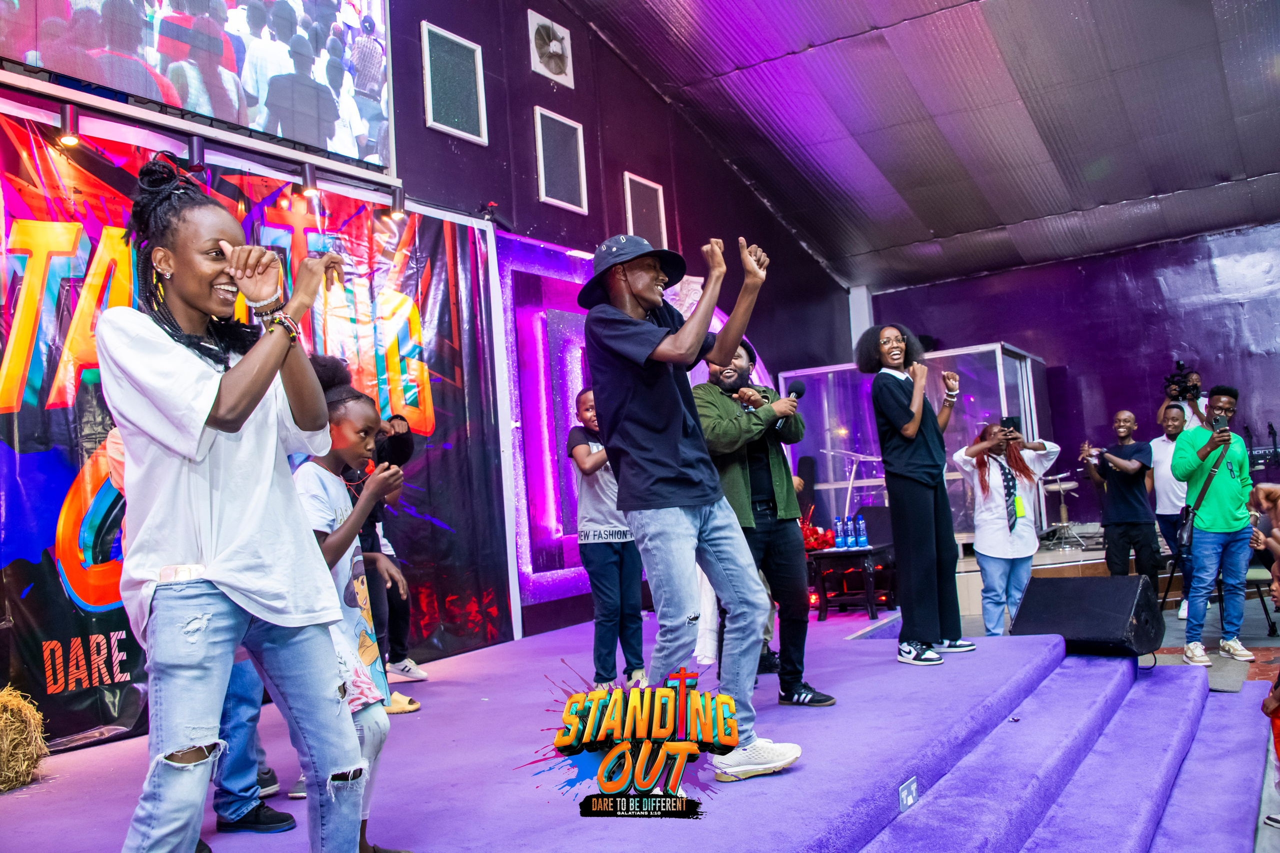 Standing Out Youth Bash. Pastor Morris