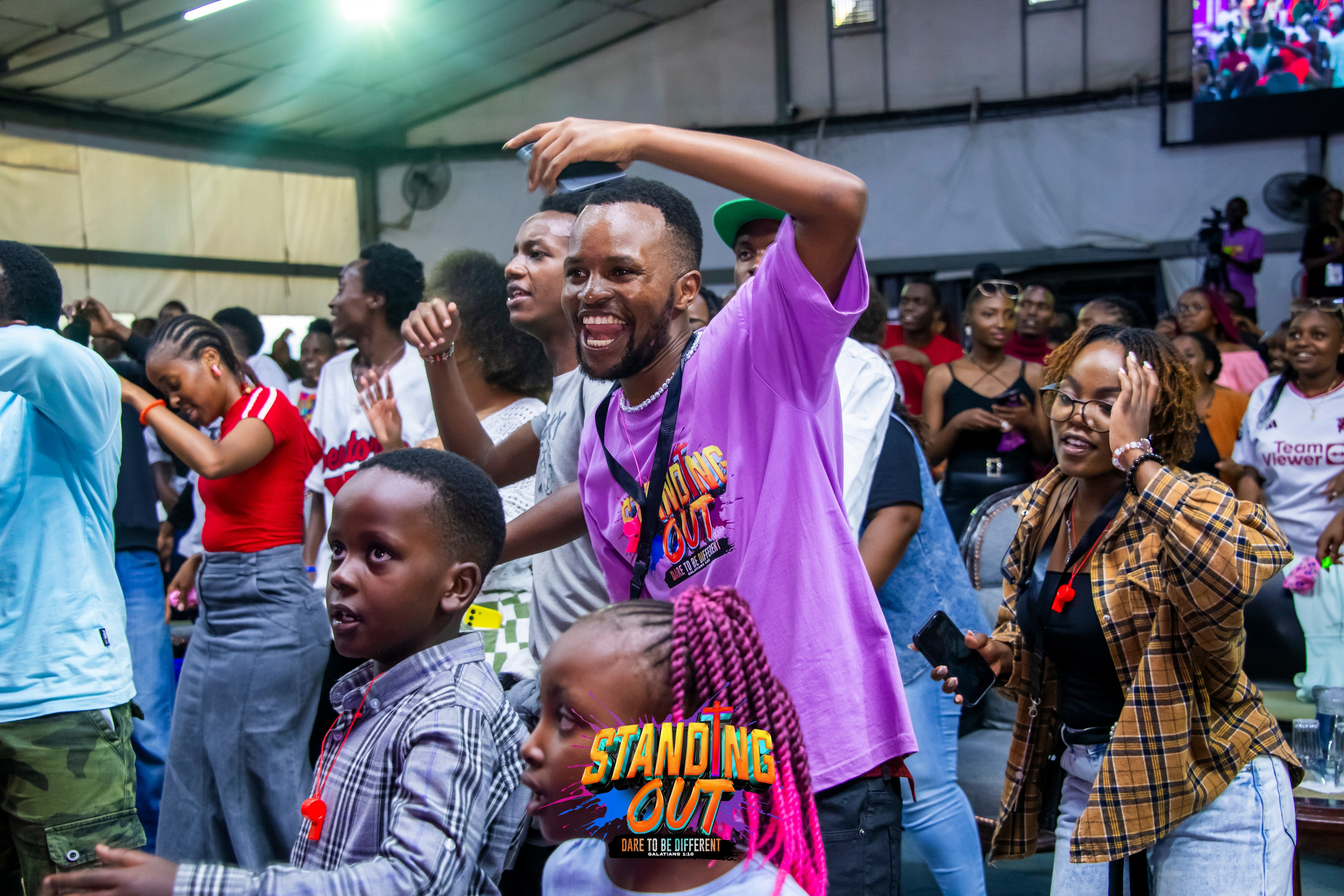 Standing Out Youth Bash. Pastor Morris