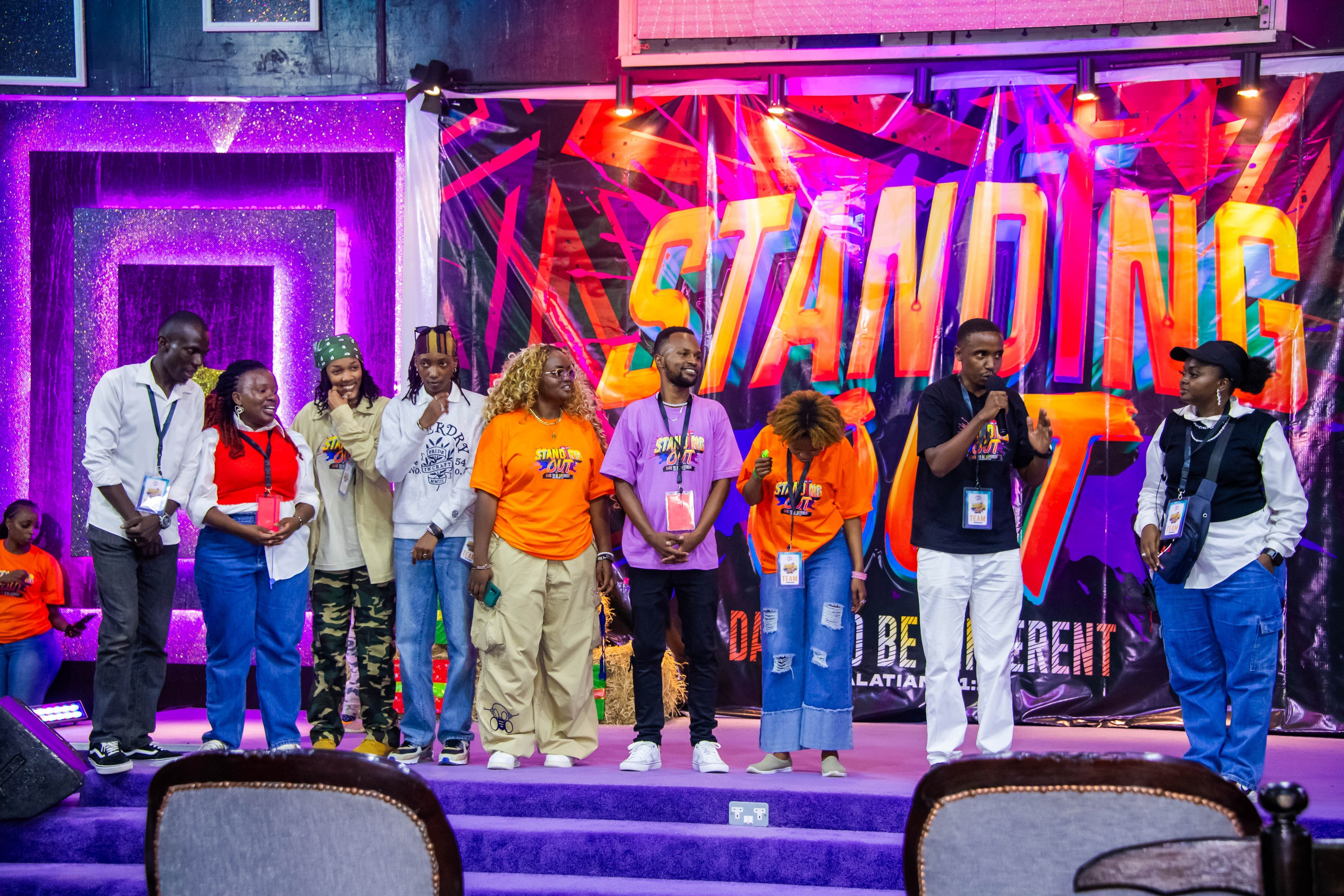 Standing Out Youth Bash. Pastor Morris