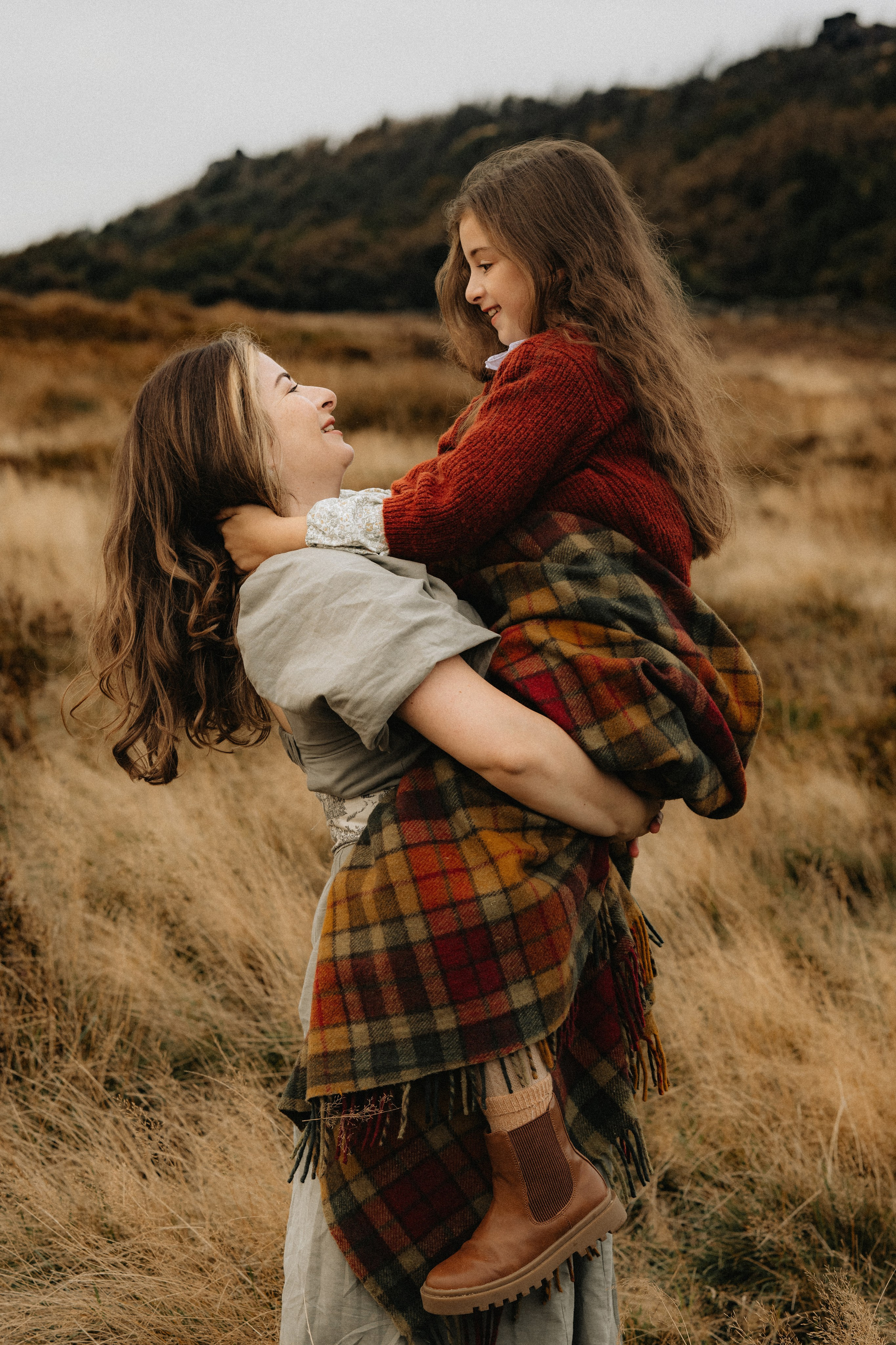 Mommy and me, Peak District. Tania Gandrabur, photographer in West Midlands, England